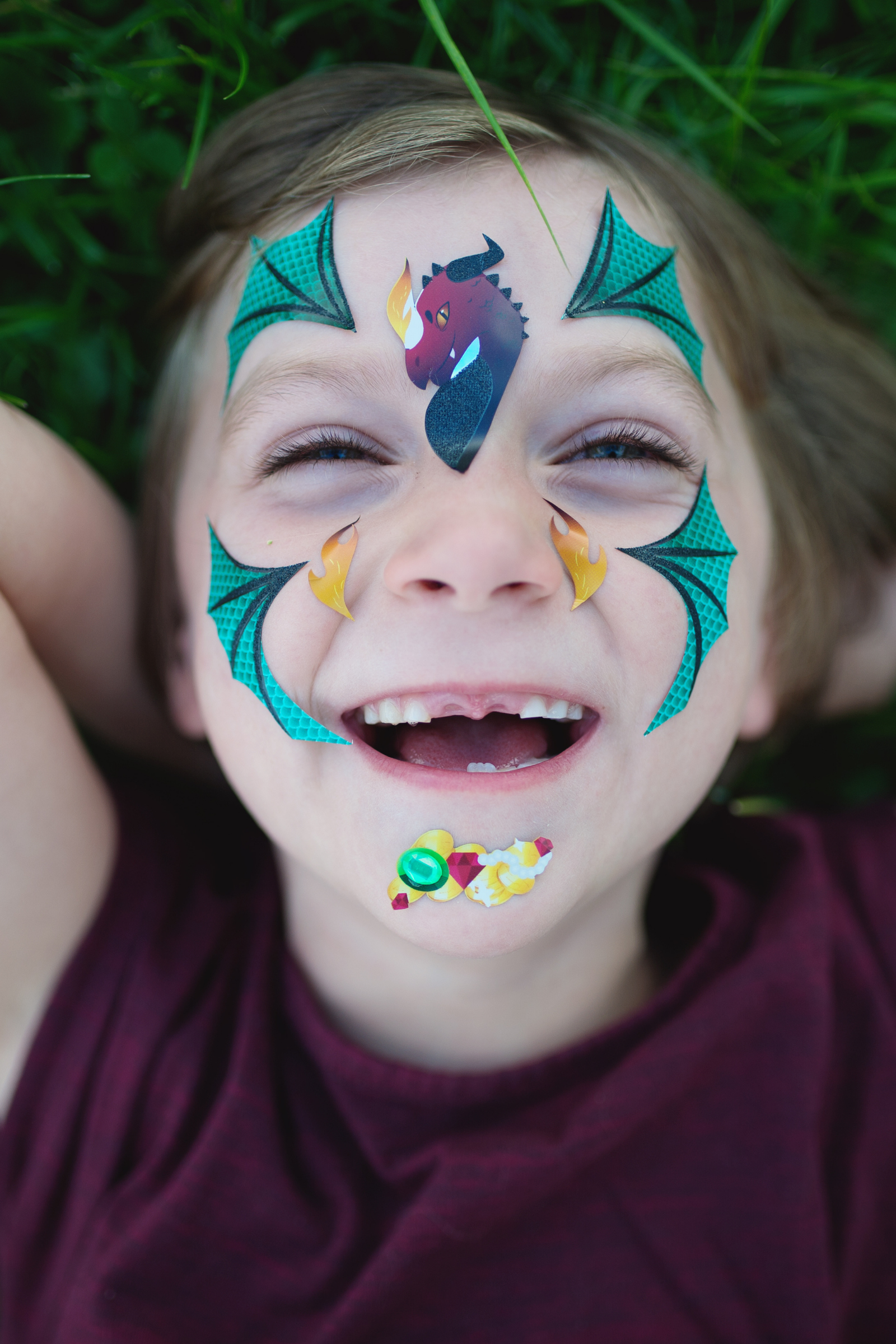 Dragon Face Stickers