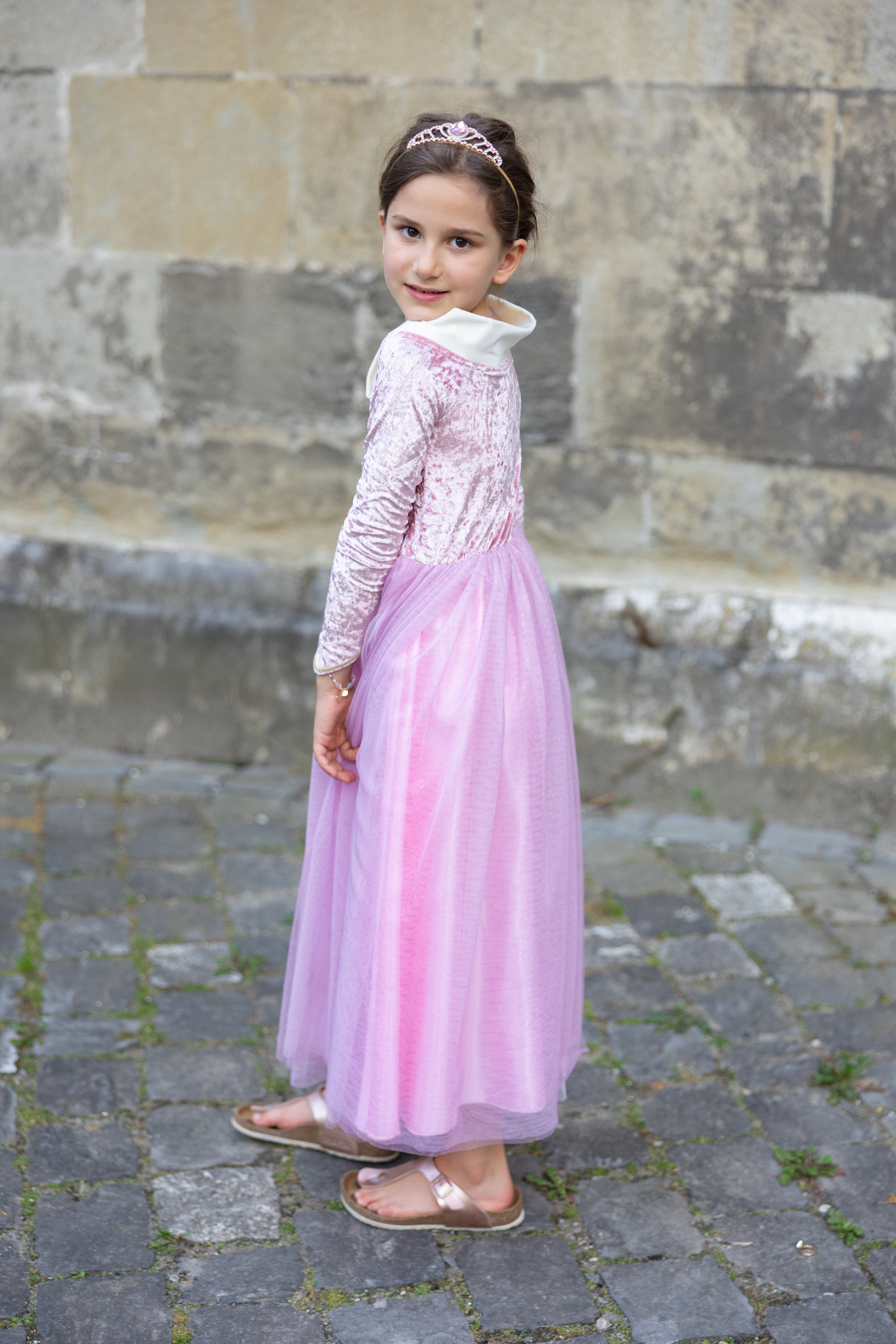 Velvety Soft Sleeping Sweetheart Princess Gown