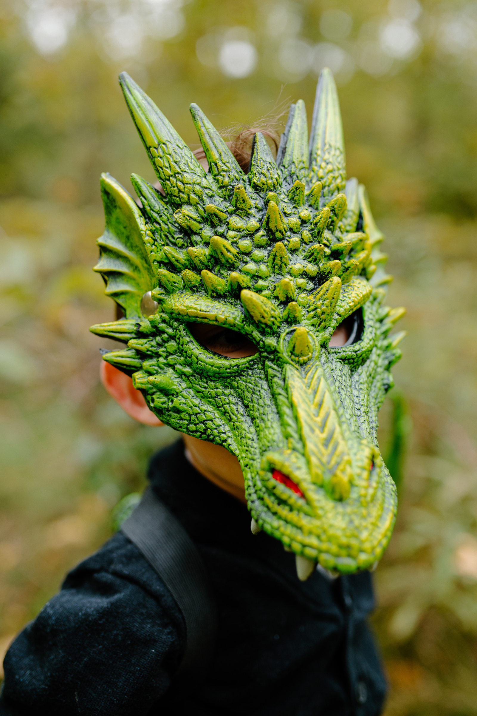 Green Dragon Mask