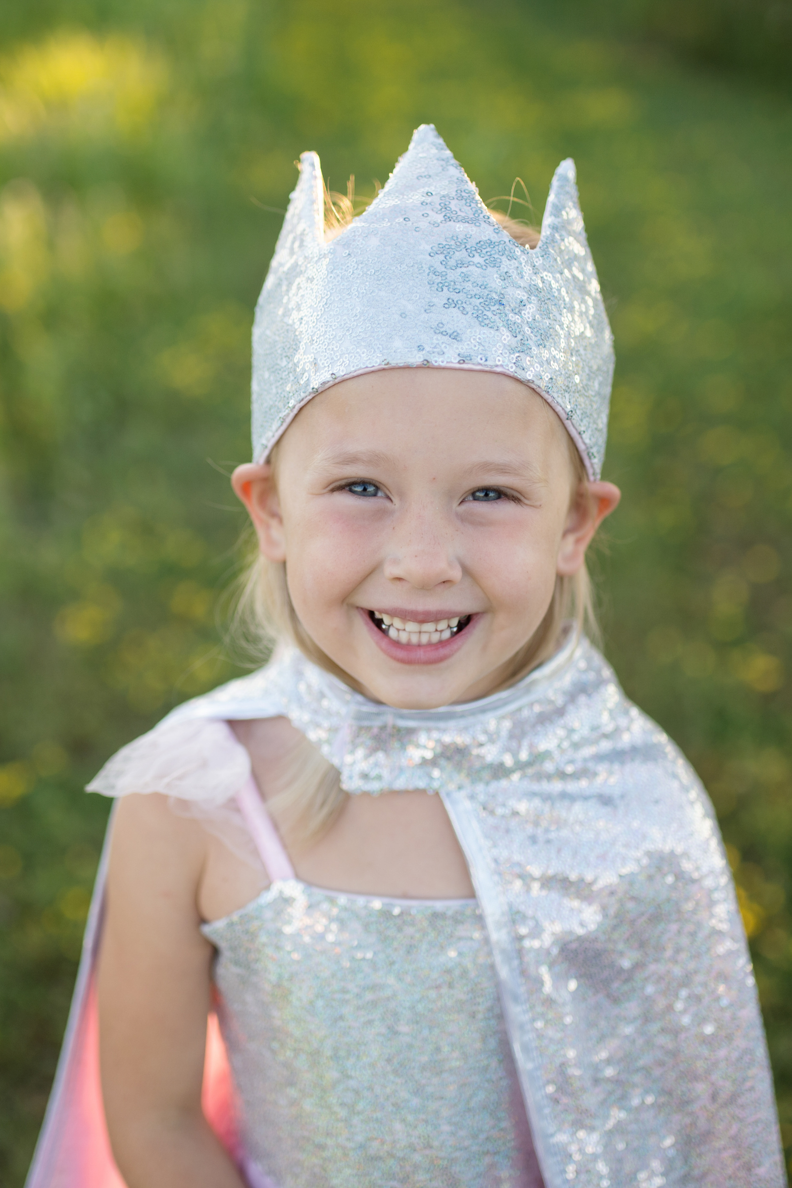 Sequins Crown with Veil