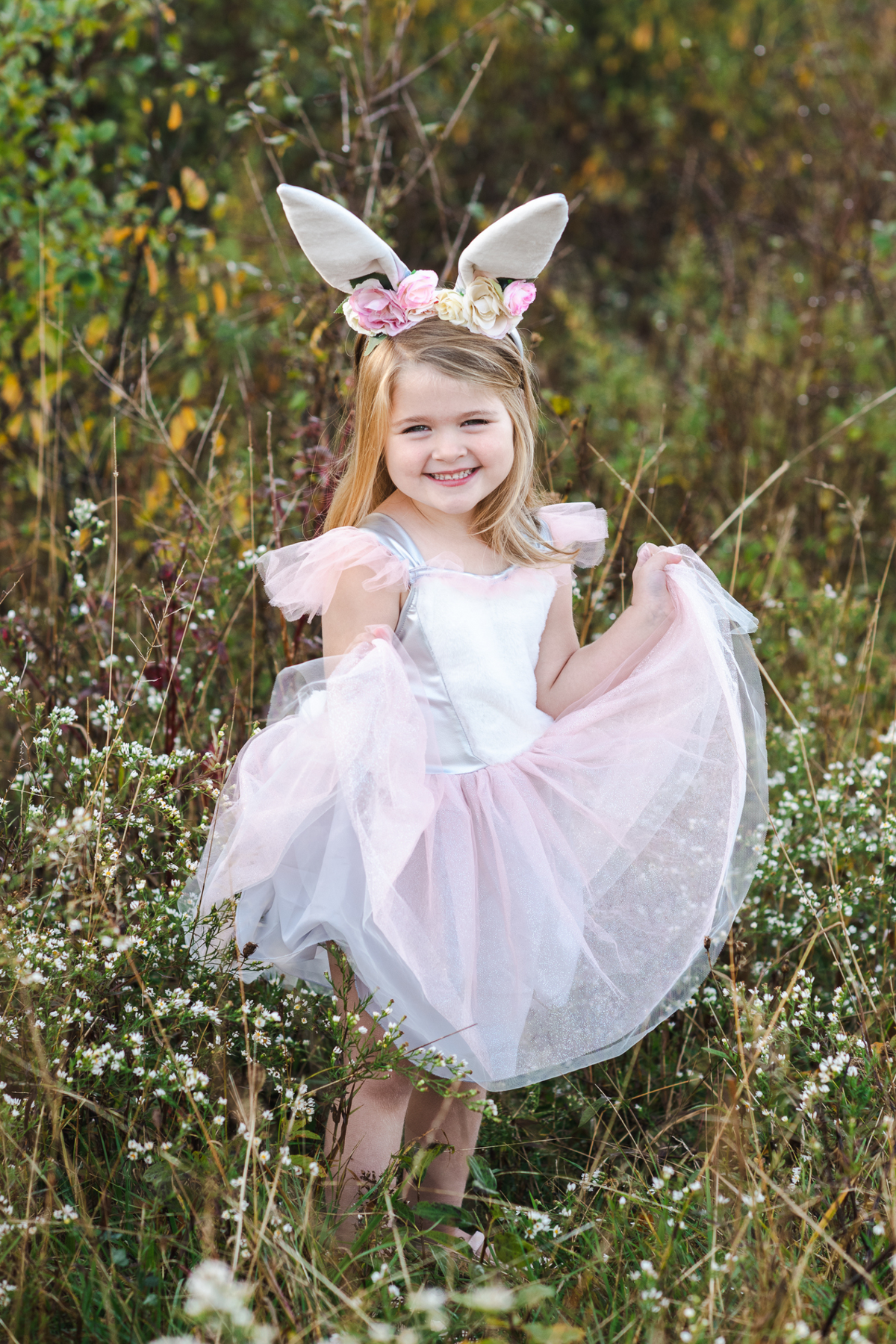 Woodland Bunny Dress with Headband