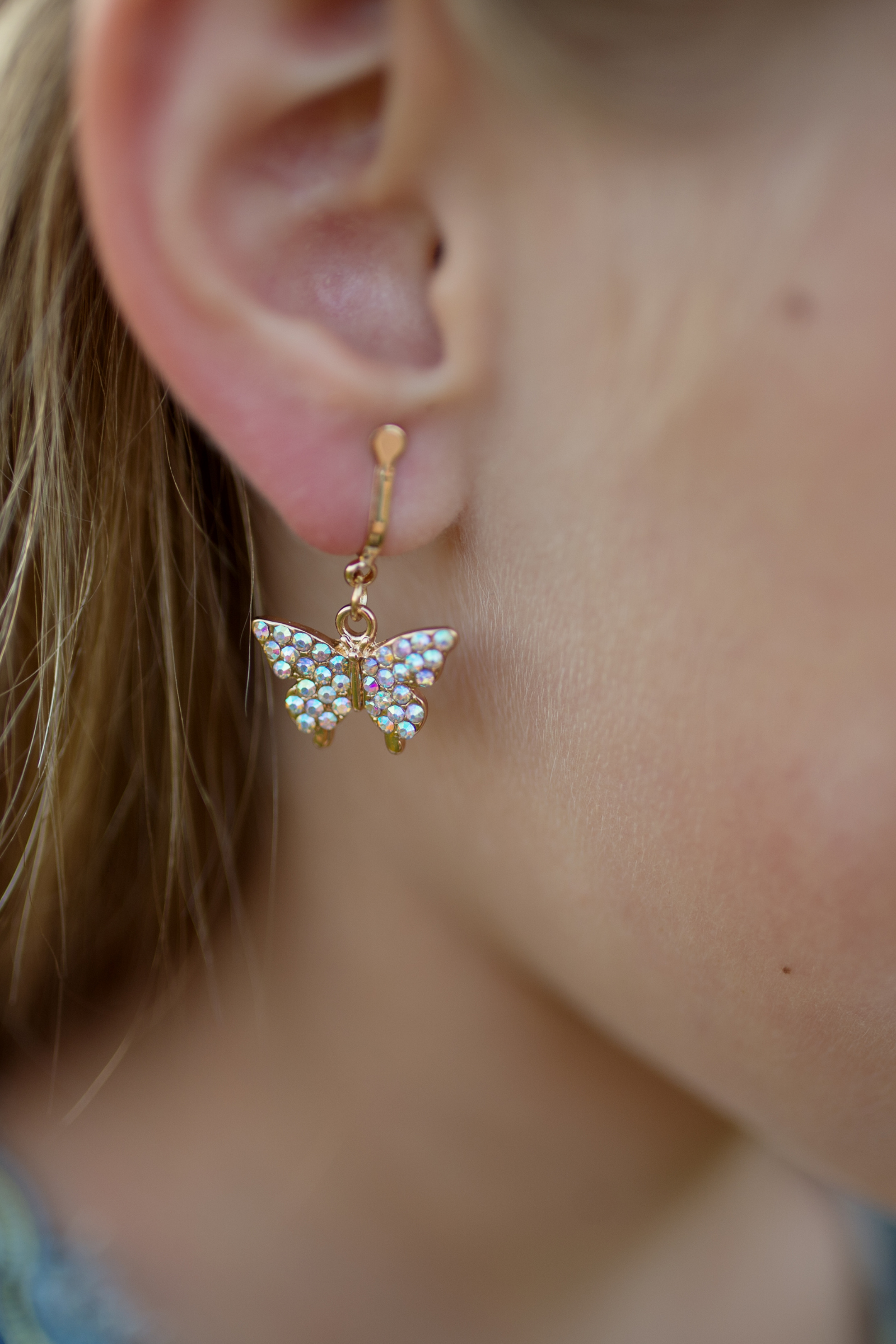 Boutique Butterfly Clip On Earring (2 sets)