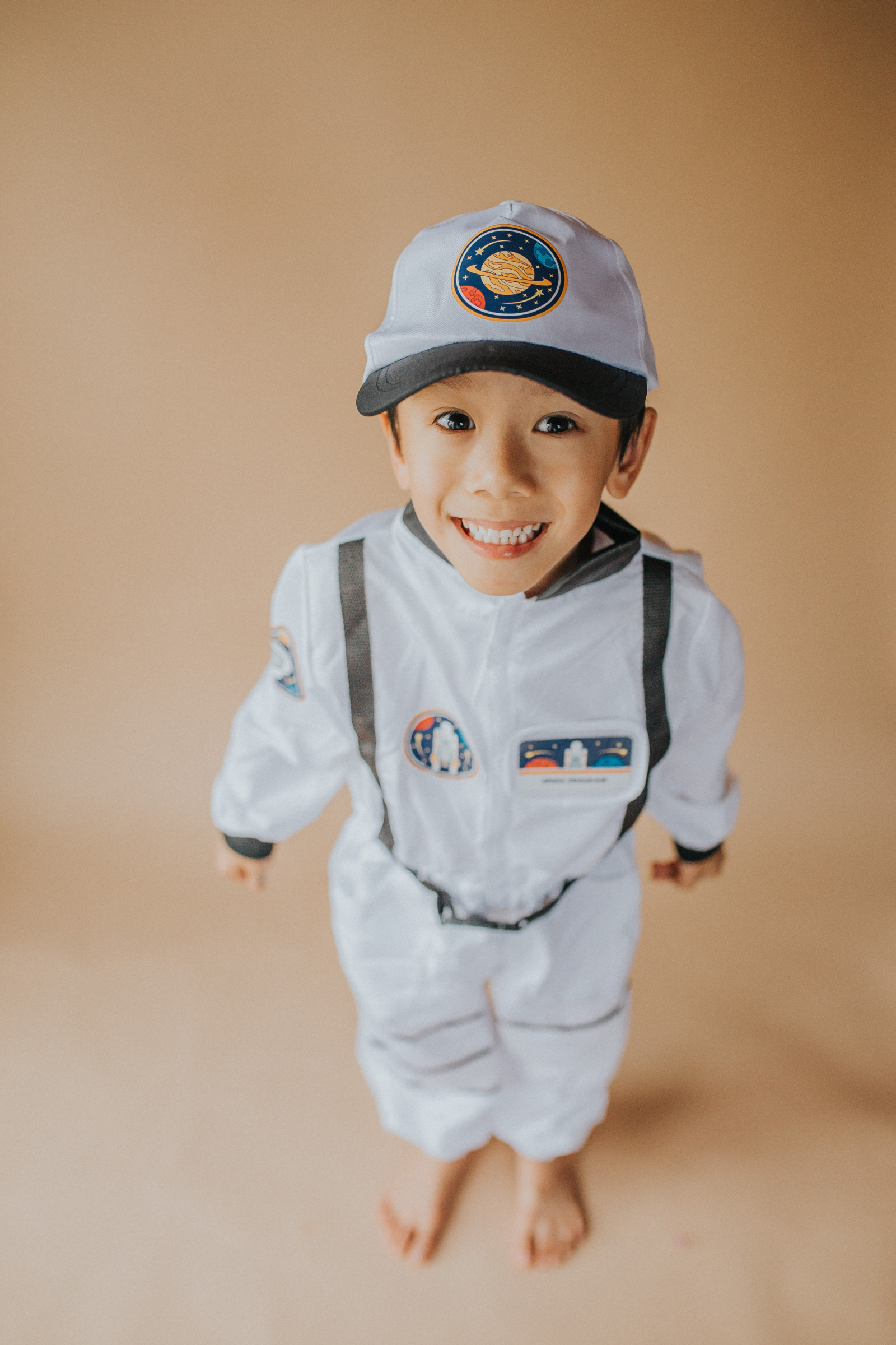 Astronaut Set with Jumpsuit, Hat & ID Badge