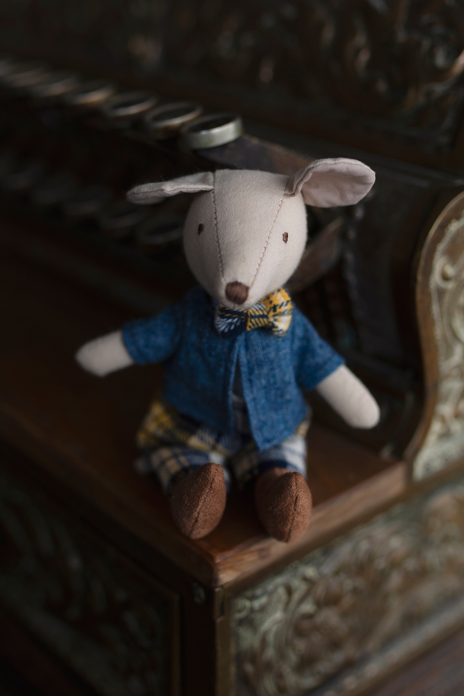 Archie the Mouse Mini Doll