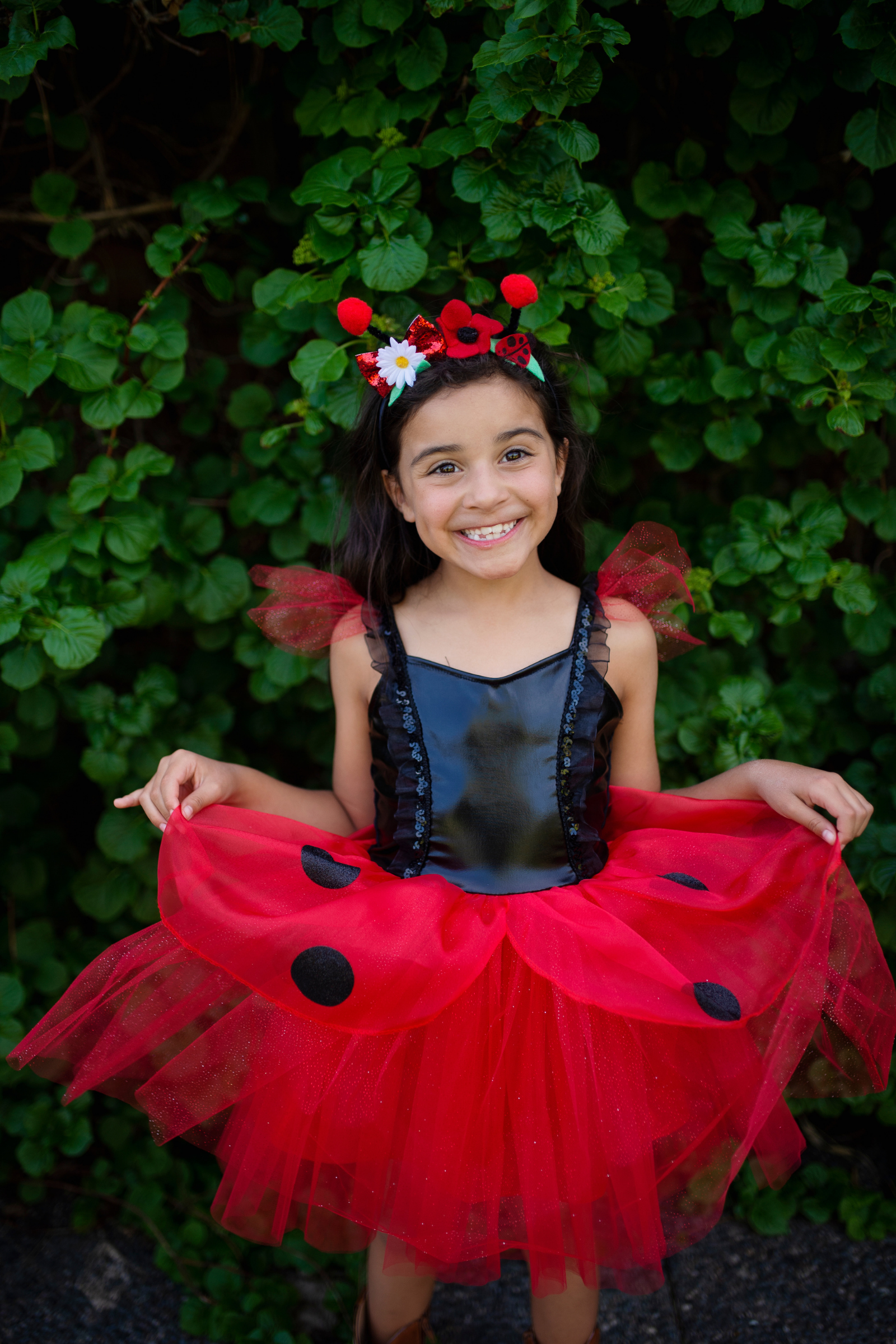 Ladybug Dress & Headband