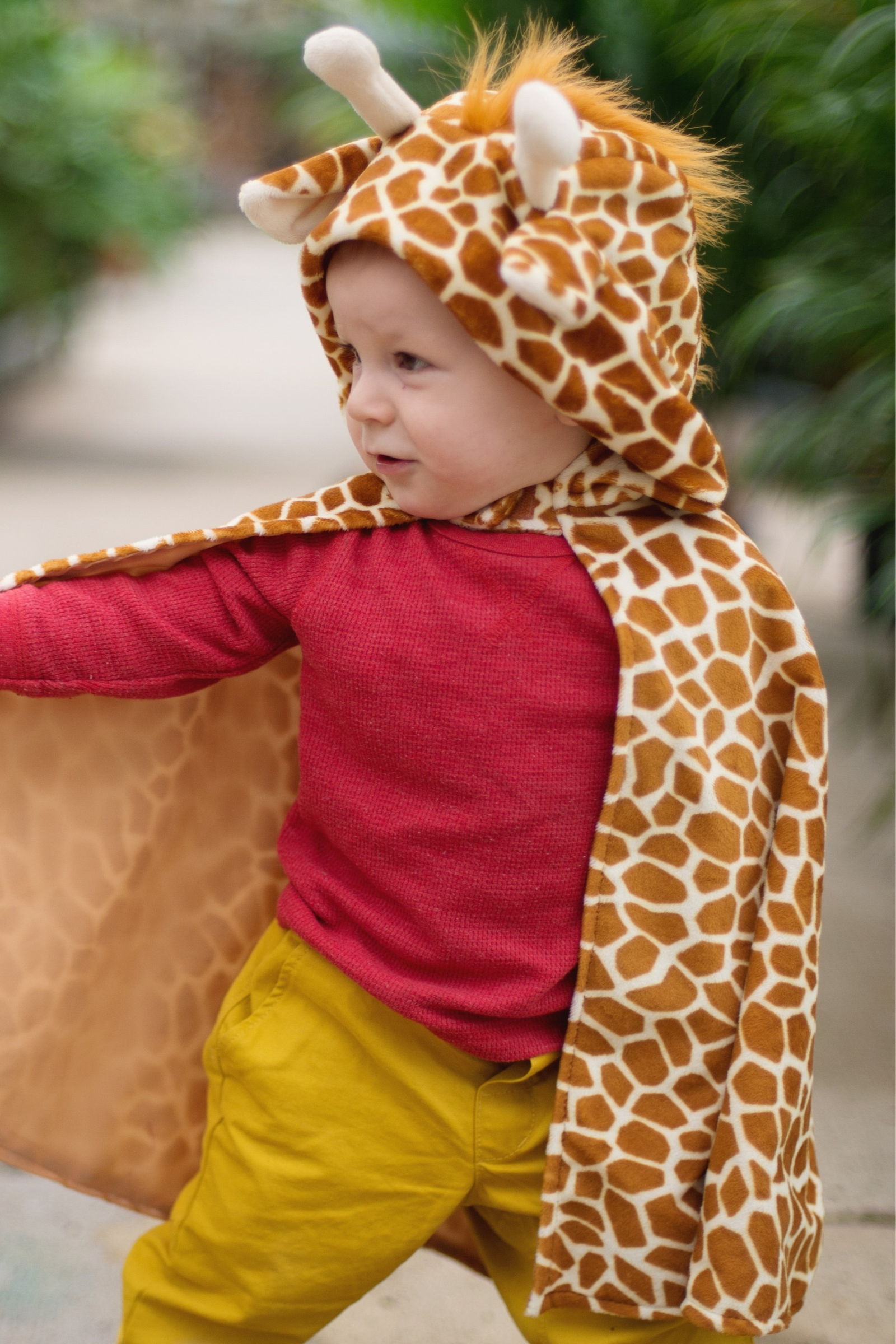 Toddler Giraffe Cape