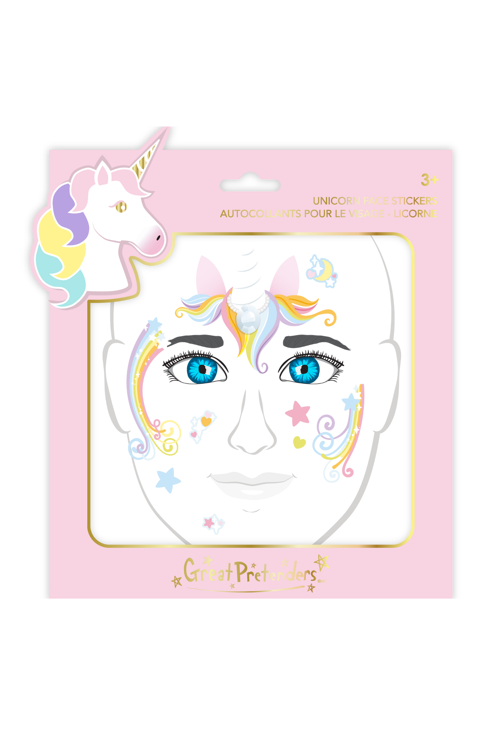 Unicorn Fairy Face Stickers