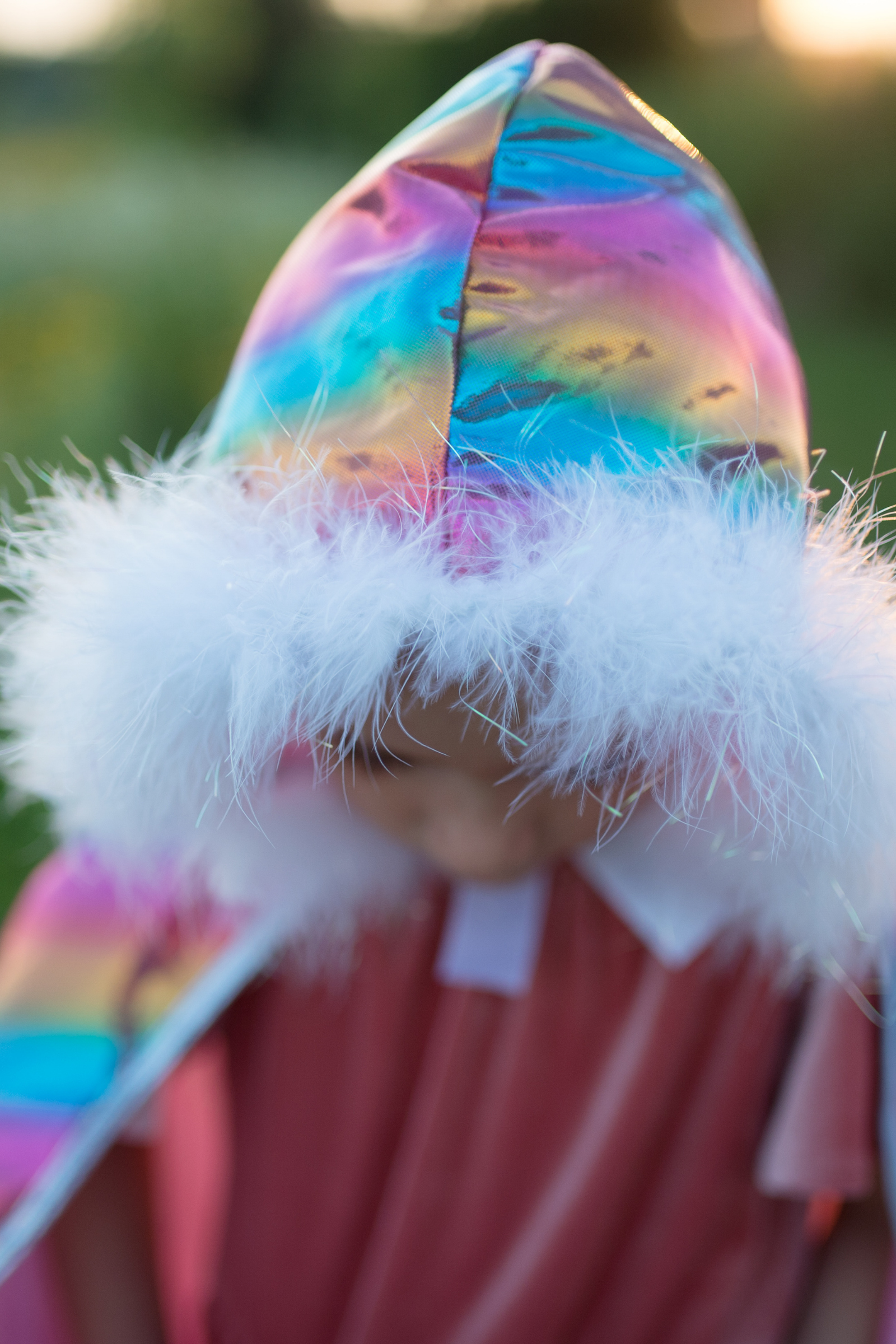 Rainbow Princess Cape