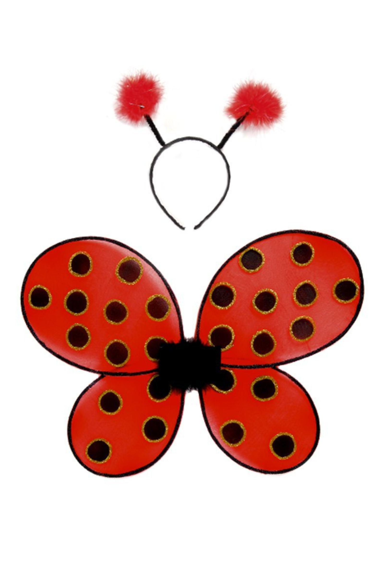 Lady Bug Wings & Headband