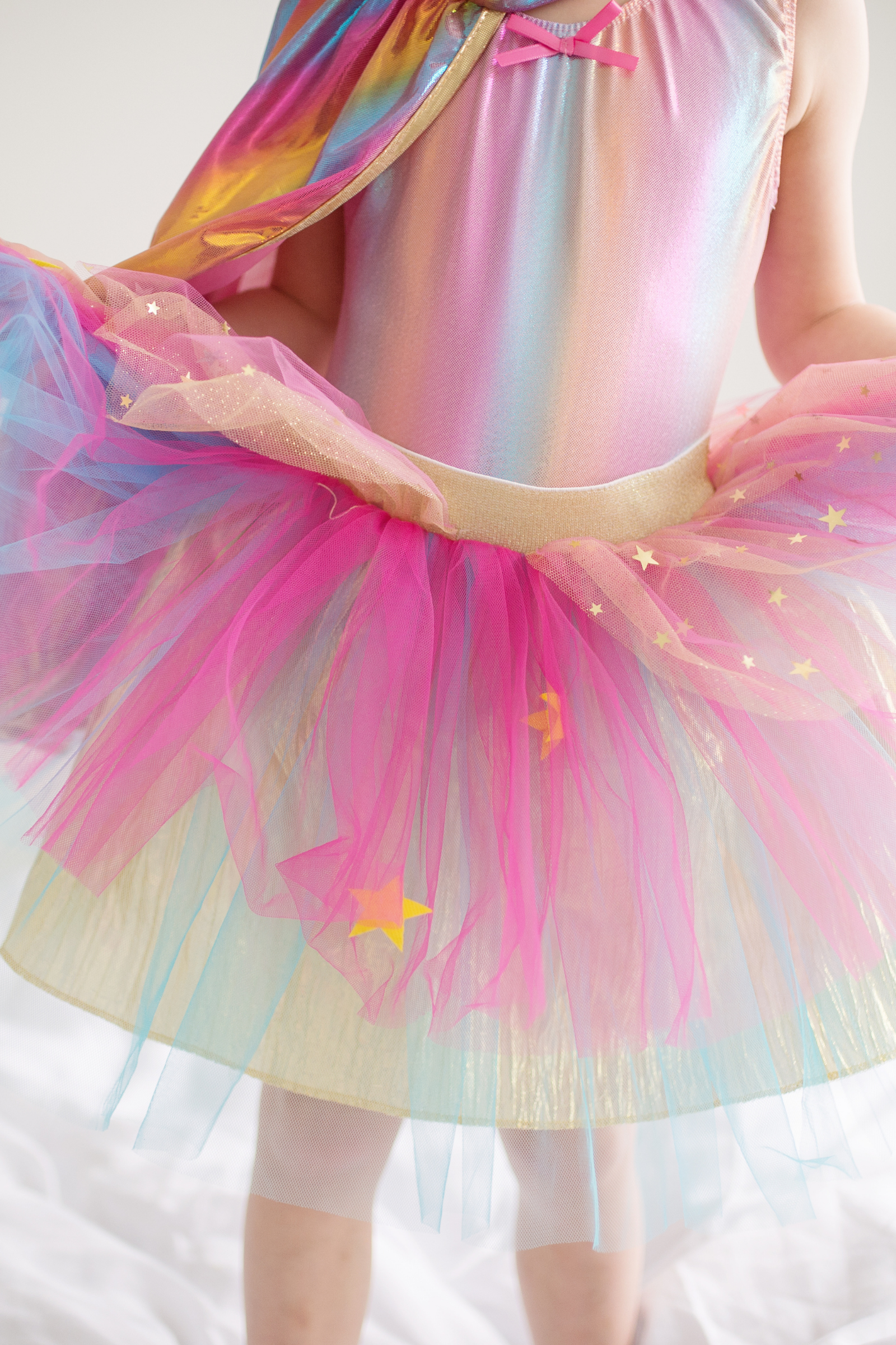 Super-duper Tutu/Cape/Mask, Pink & Gold