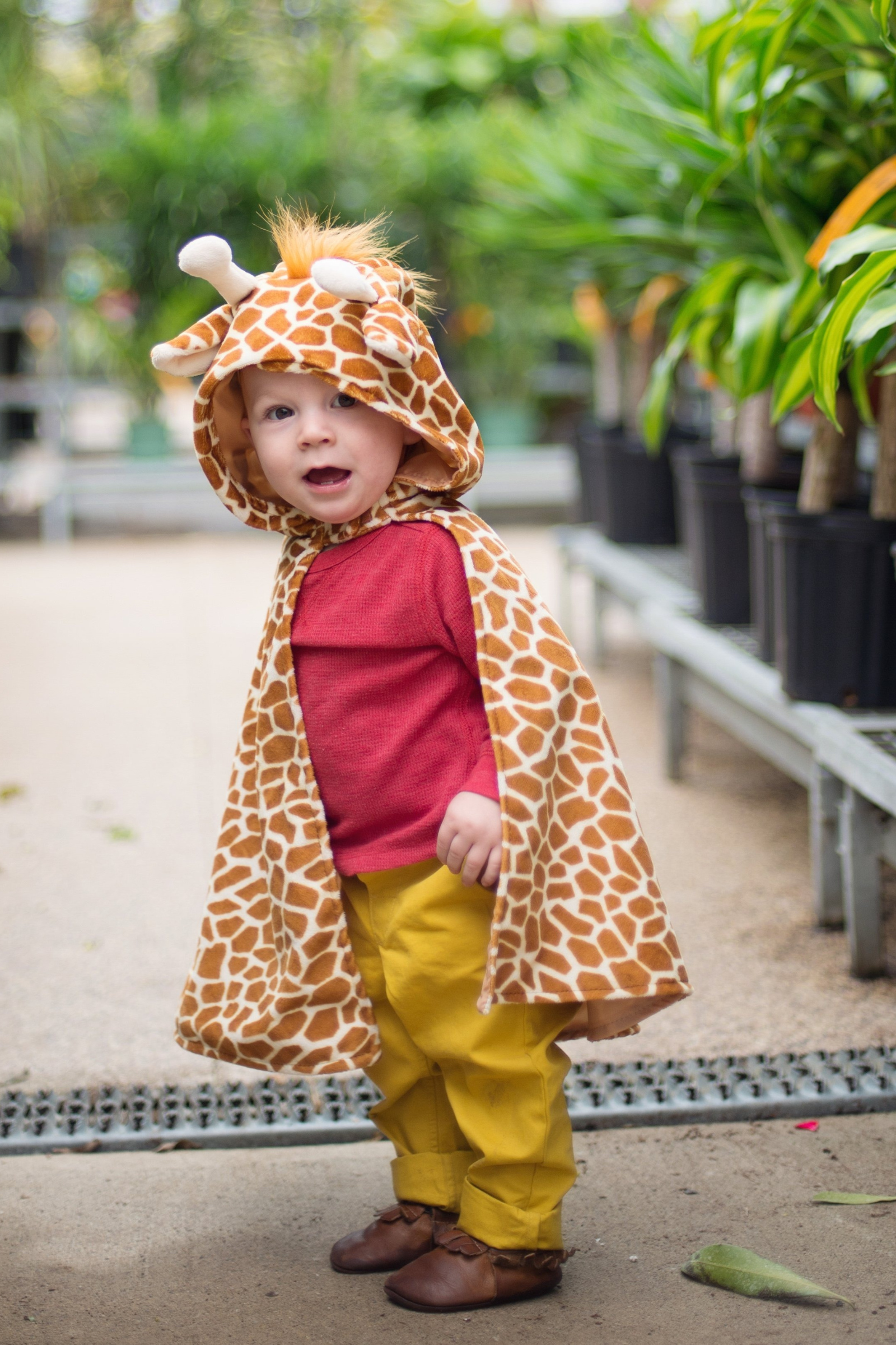 Toddler Giraffe Cape