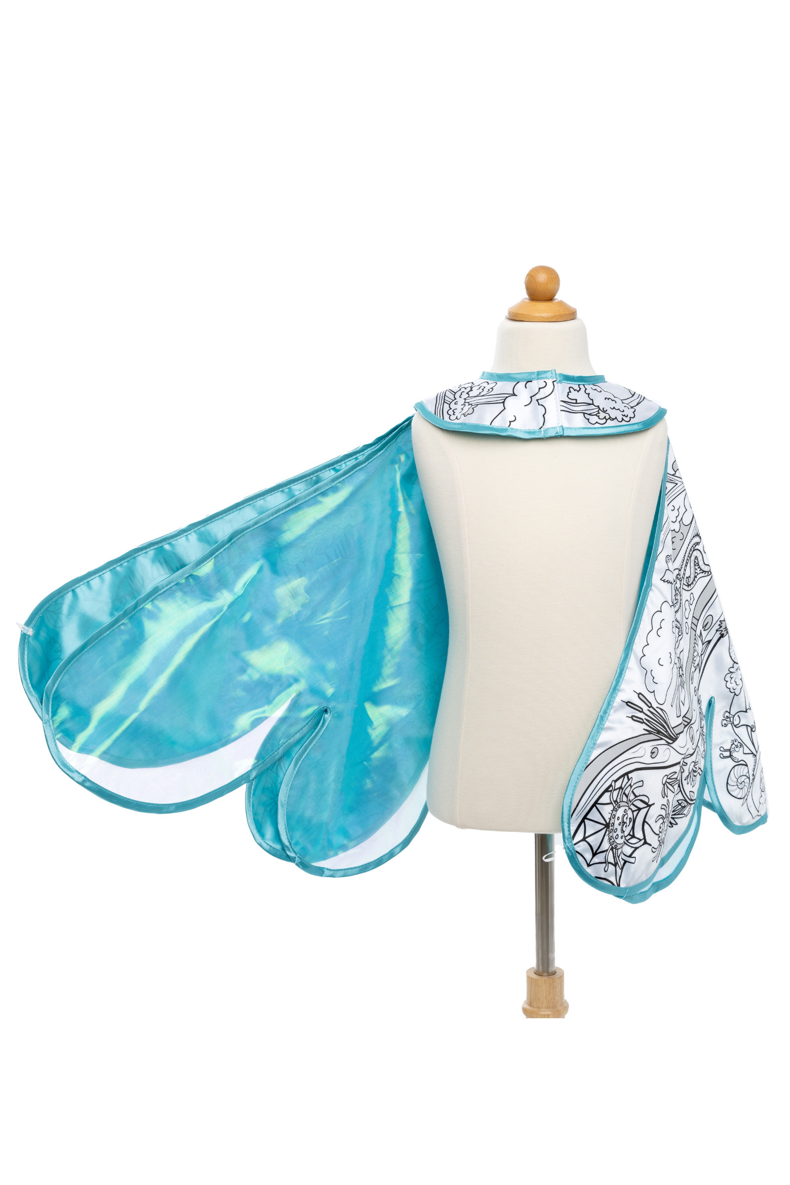 Colour-A-Dragon Fly Wings Cape