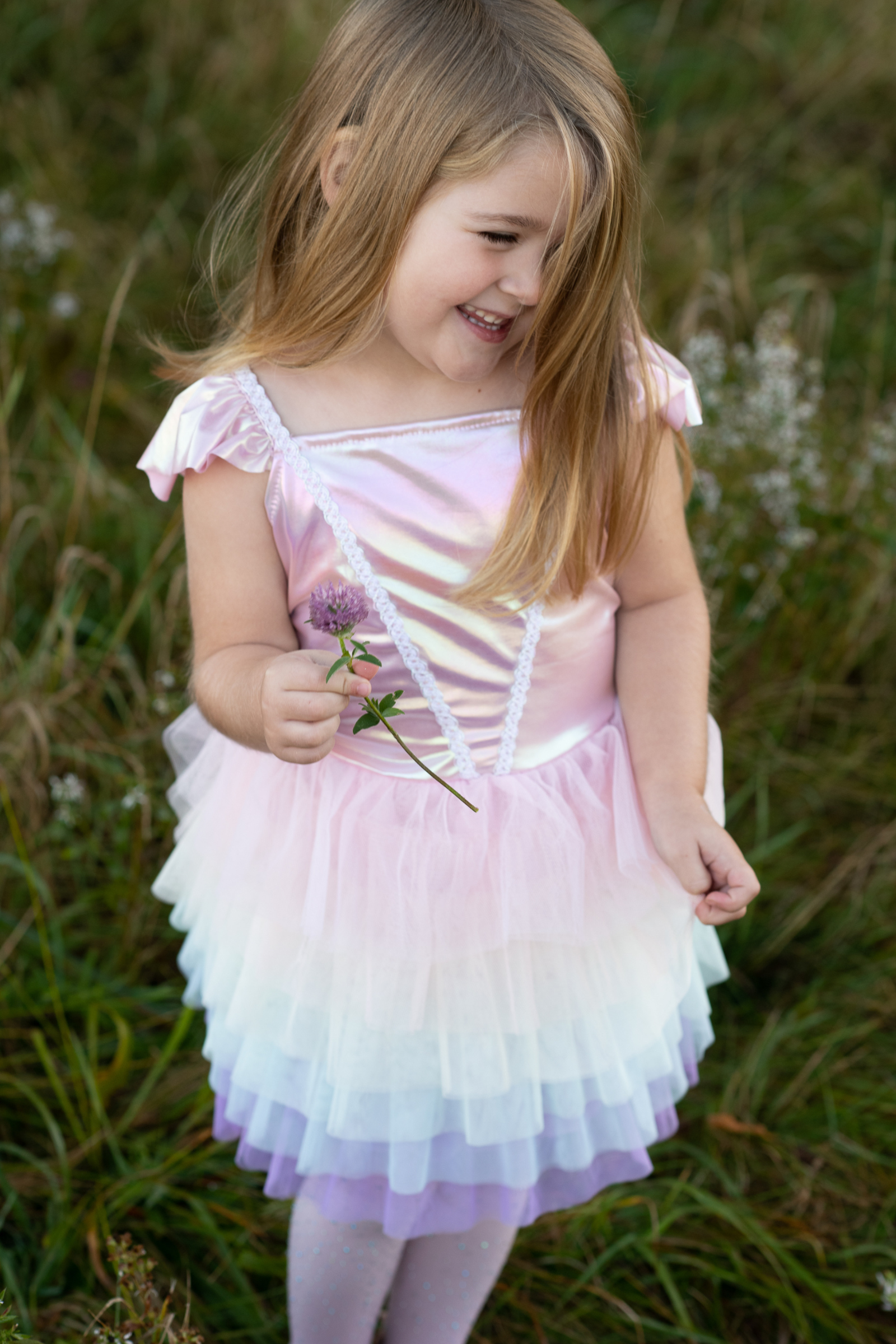 Rainbow Ruffle Tutu Dress