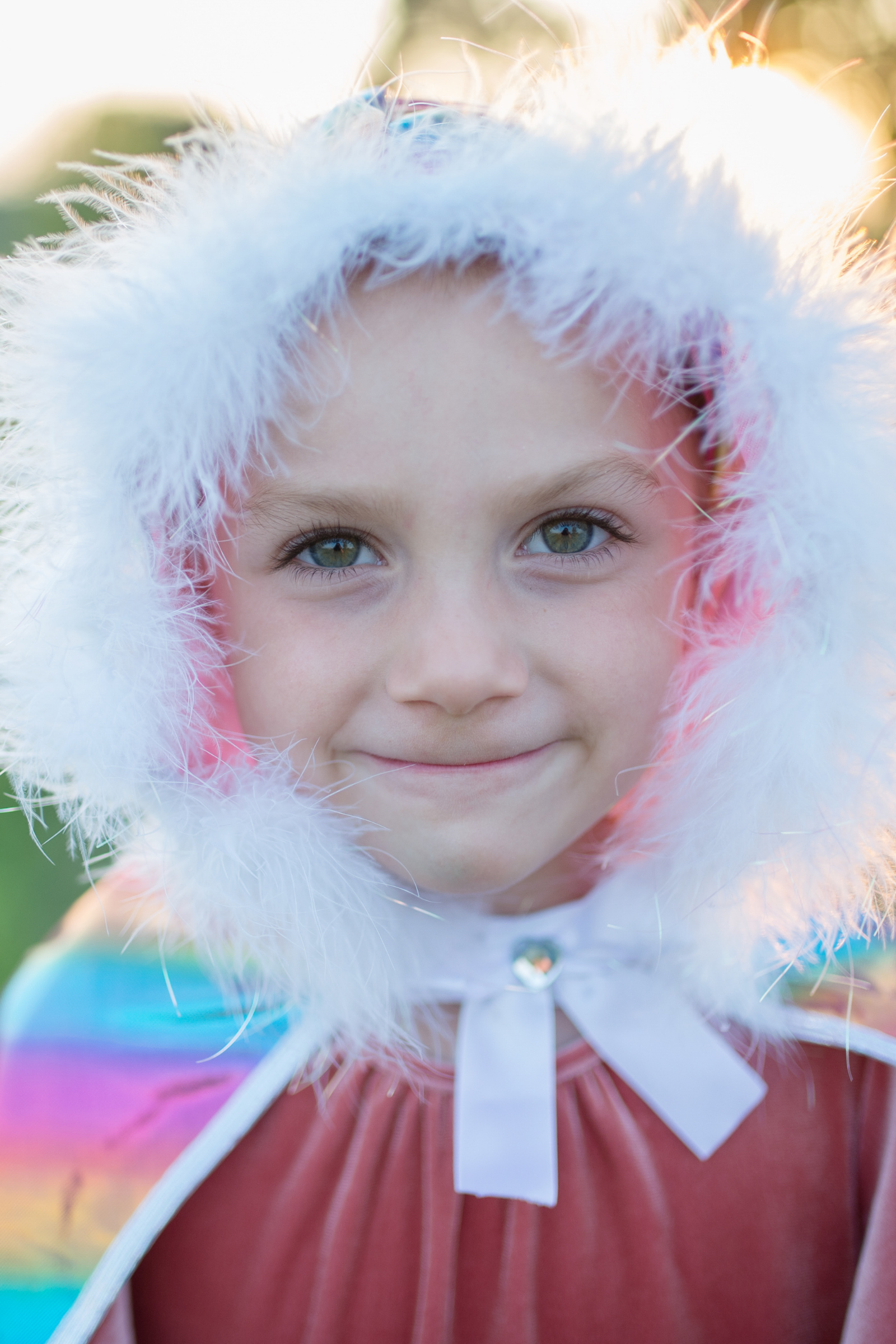 Rainbow Princess Cape