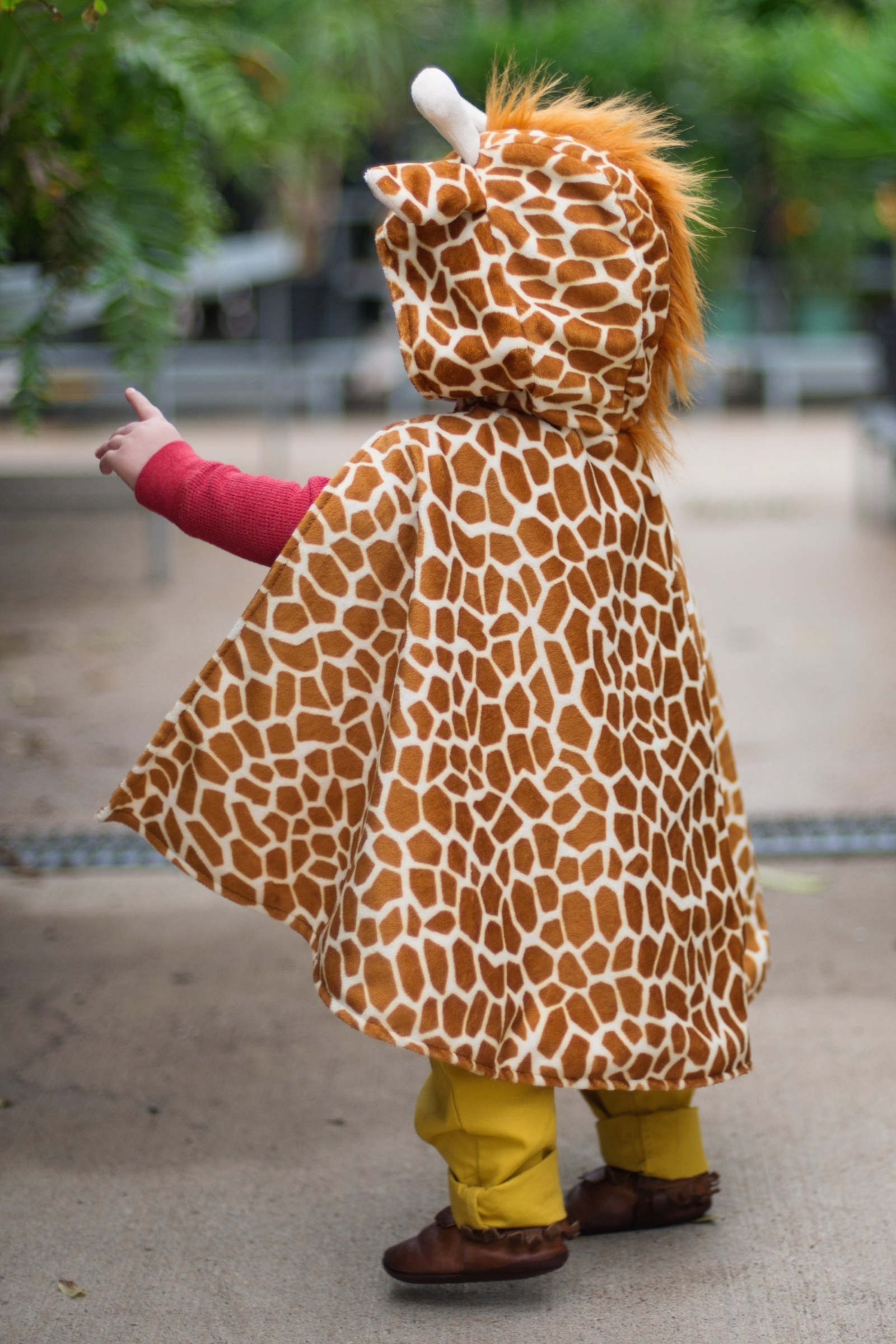 Toddler Giraffe Cape