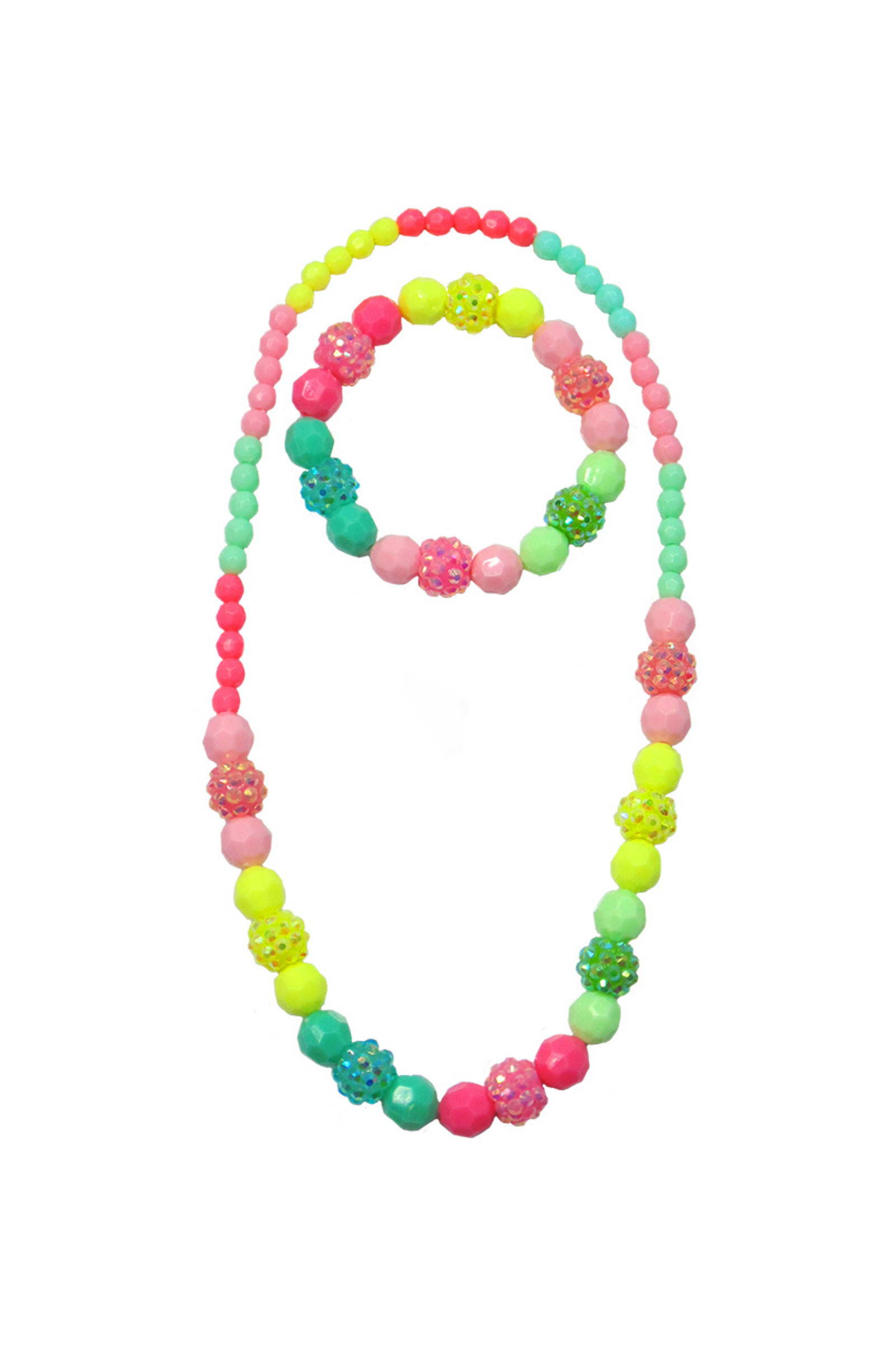 Vividly Vibrant Necklace & Bracelet Set