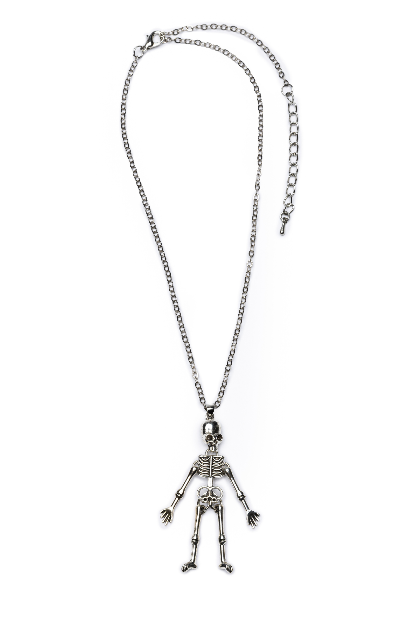 Spooky Scary Skeleton Necklace