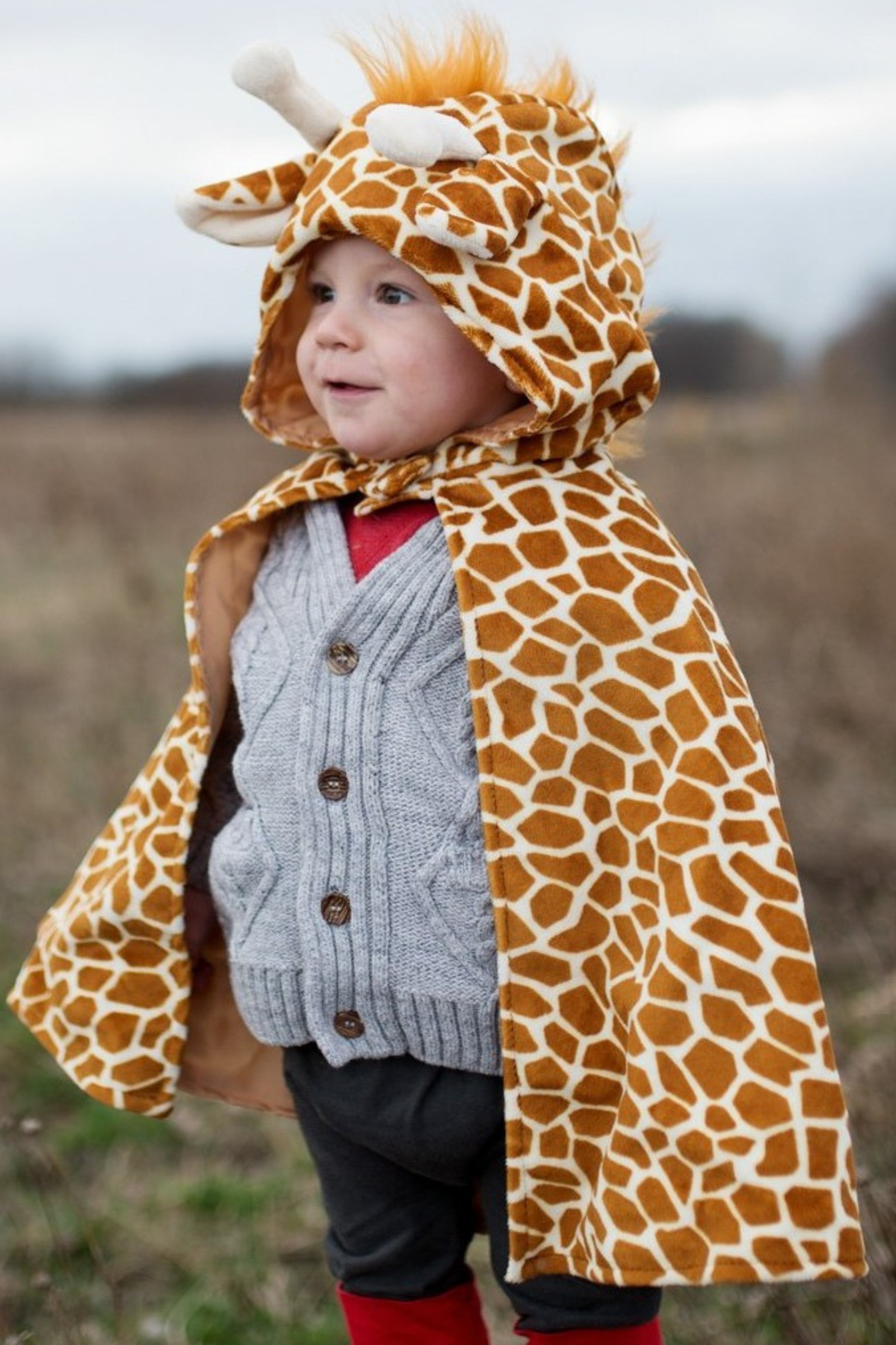 Toddler Giraffe Cape