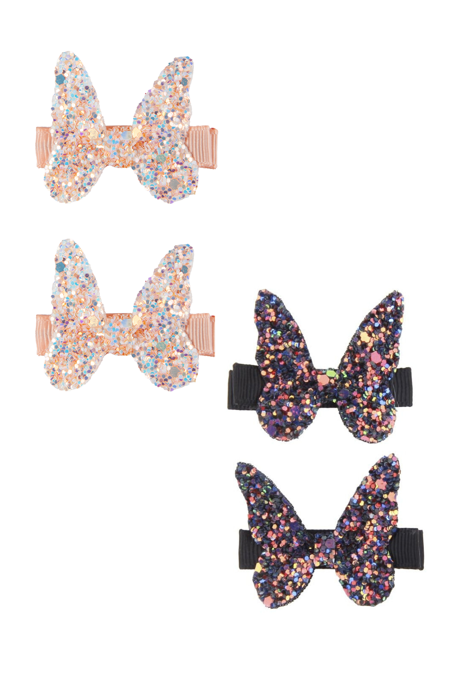 Boutique Rockstar Butterfly Hairclips