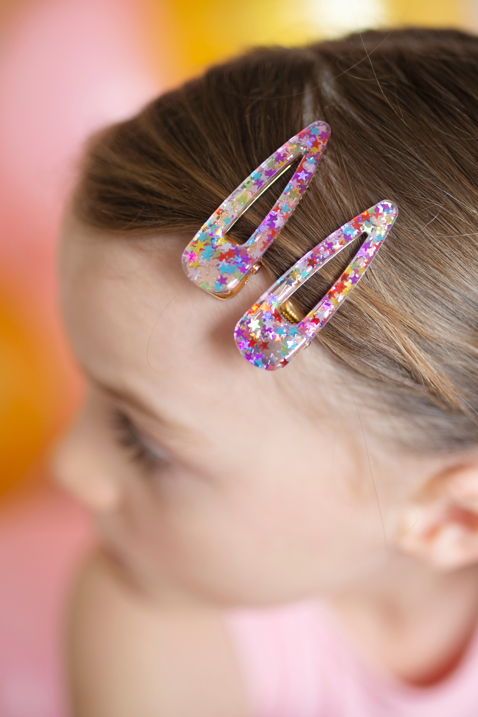 Boutique Gel Sparkle Hairclips