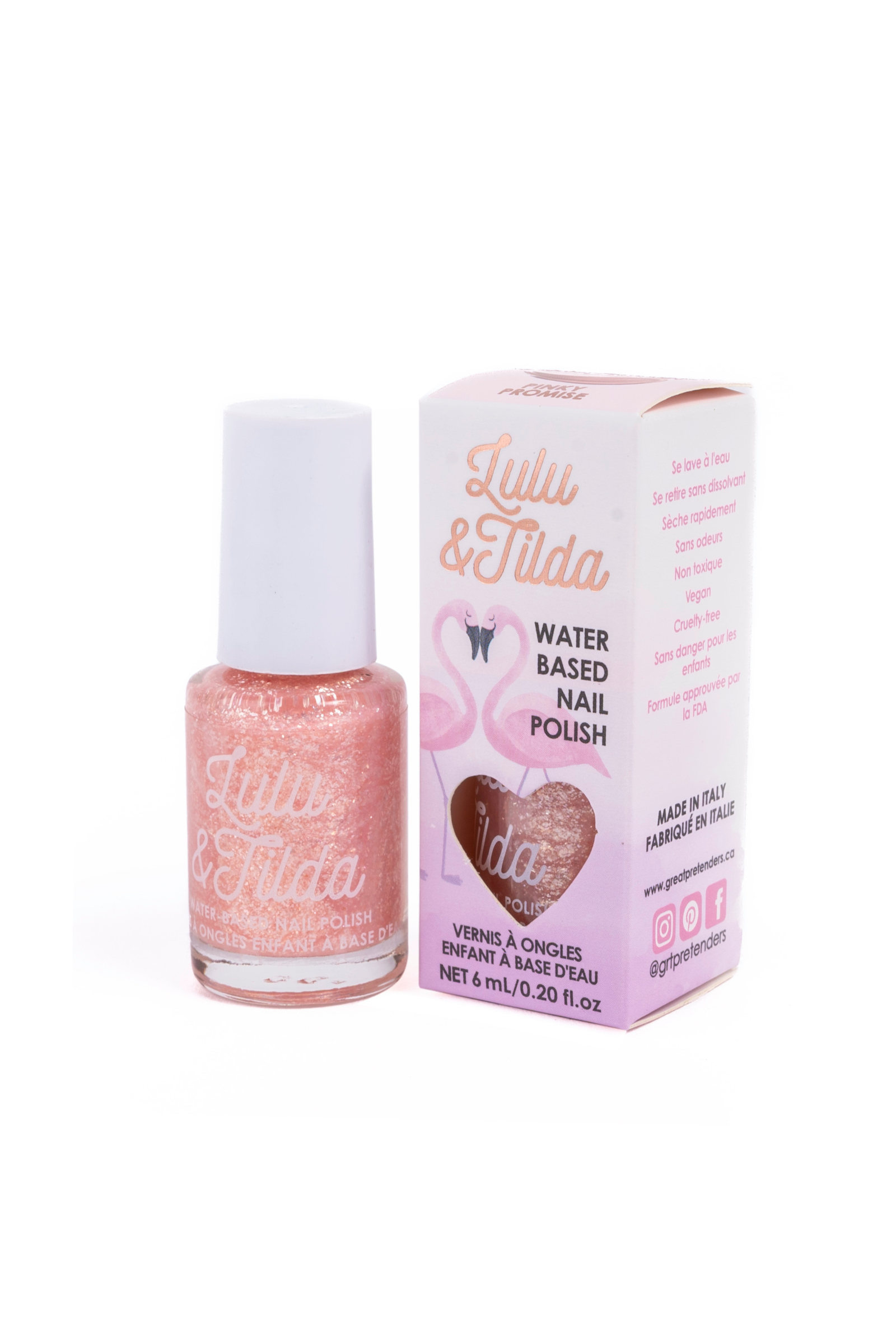 Pinky Promise Washable Nail Polish