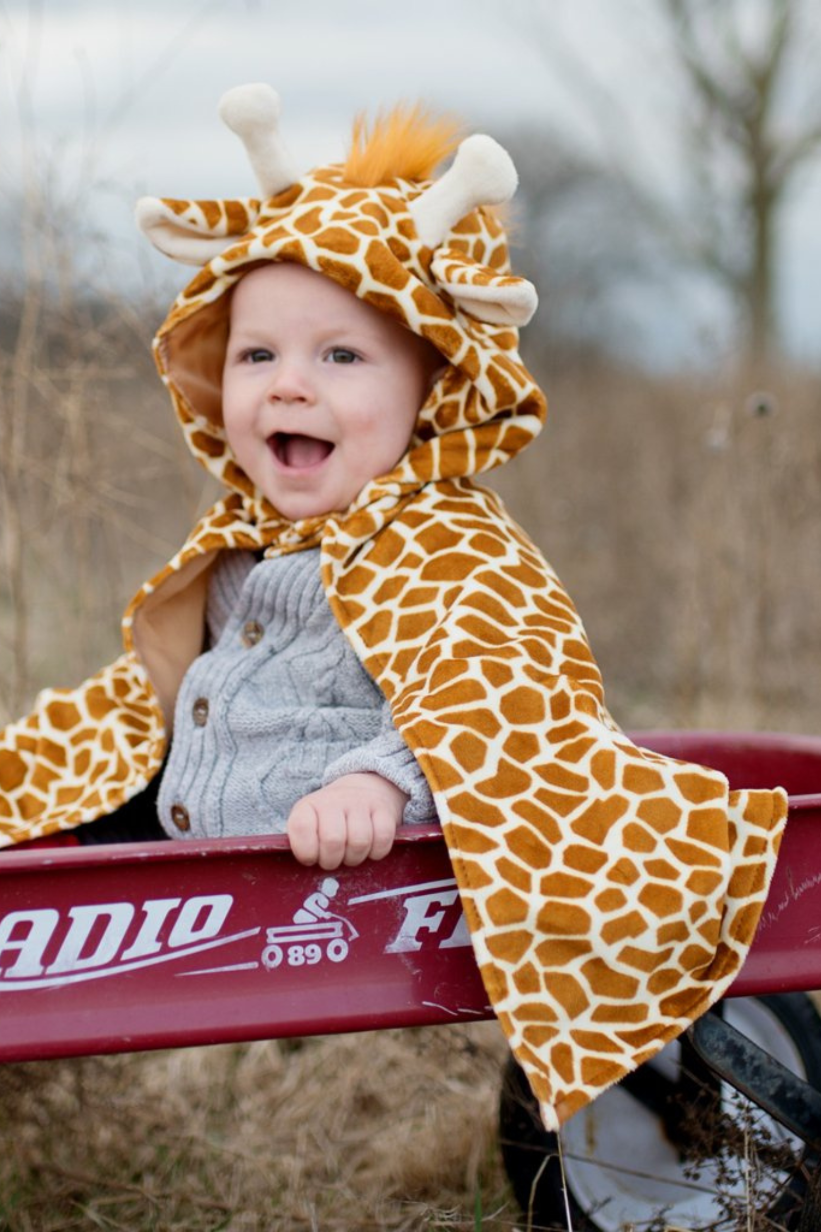 Toddler Giraffe Cape