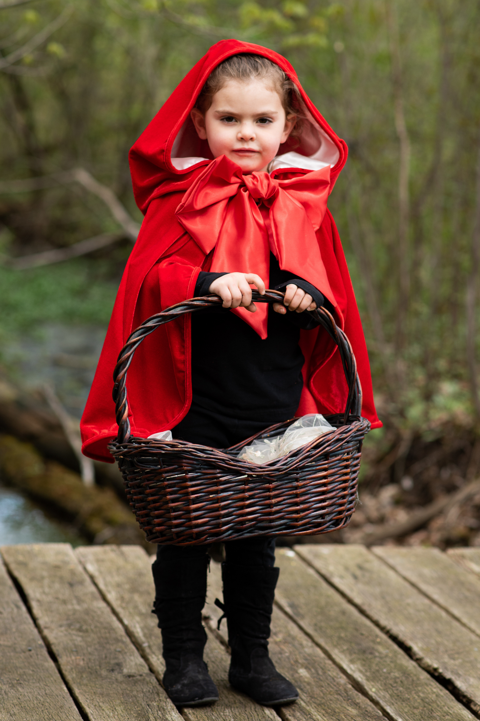 Woodland Storybook Little Red Riding Hood Cape