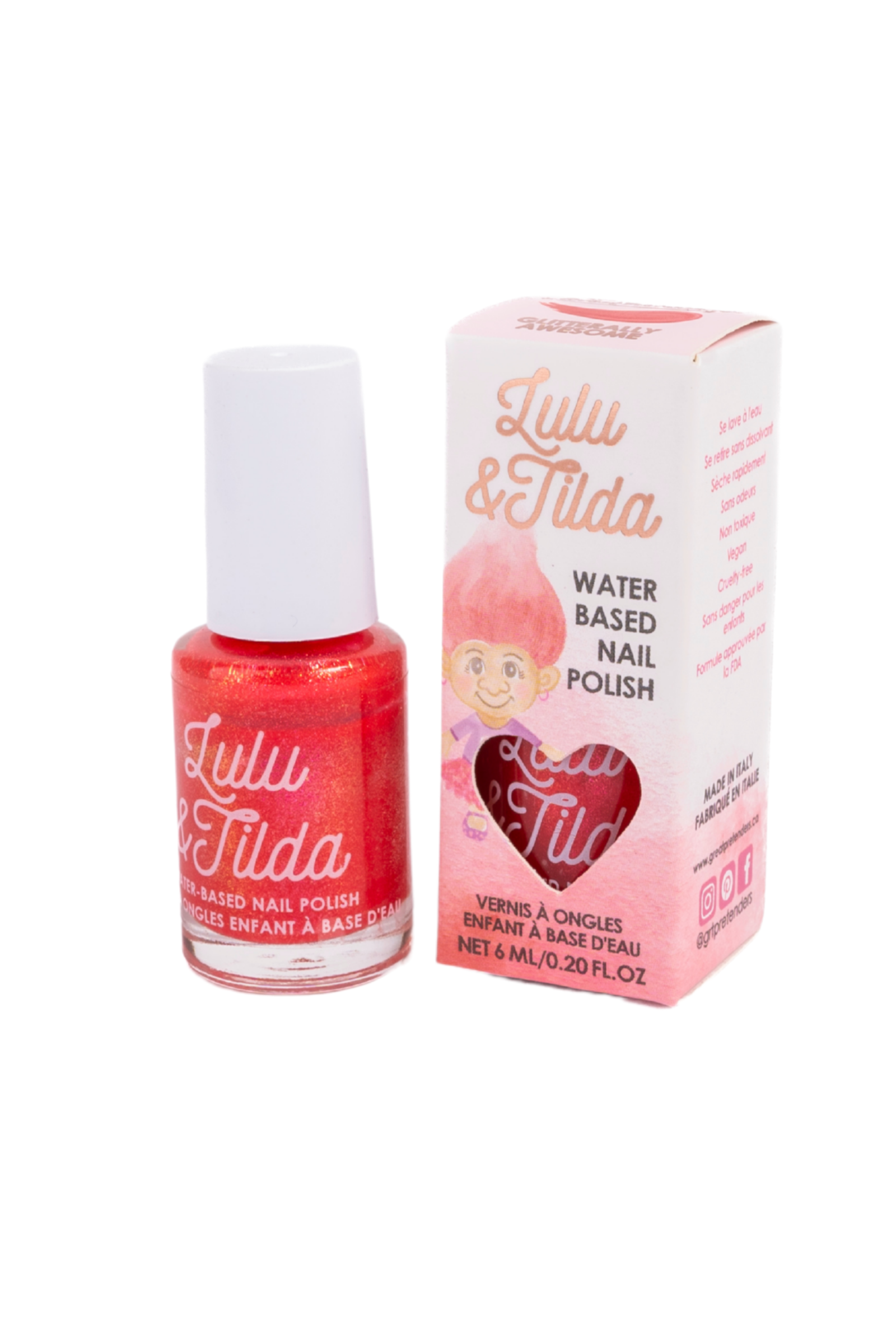 Abwaschbarer Nagellack