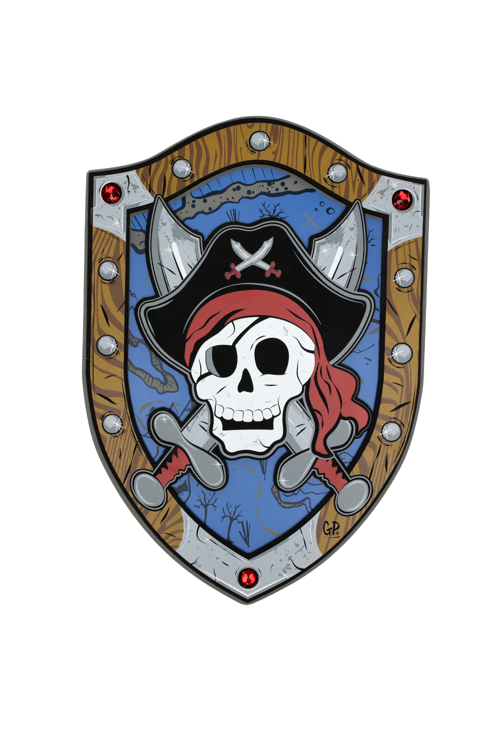 Captain Skully Pirate EVA Shield