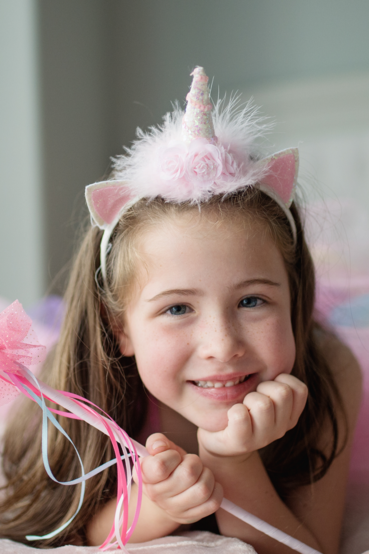 Pink Beaded Unicorn Headband | Embellished Statement Headband NWT 616jzvF8w0L.jpg_BO30,255,255,  main image 2