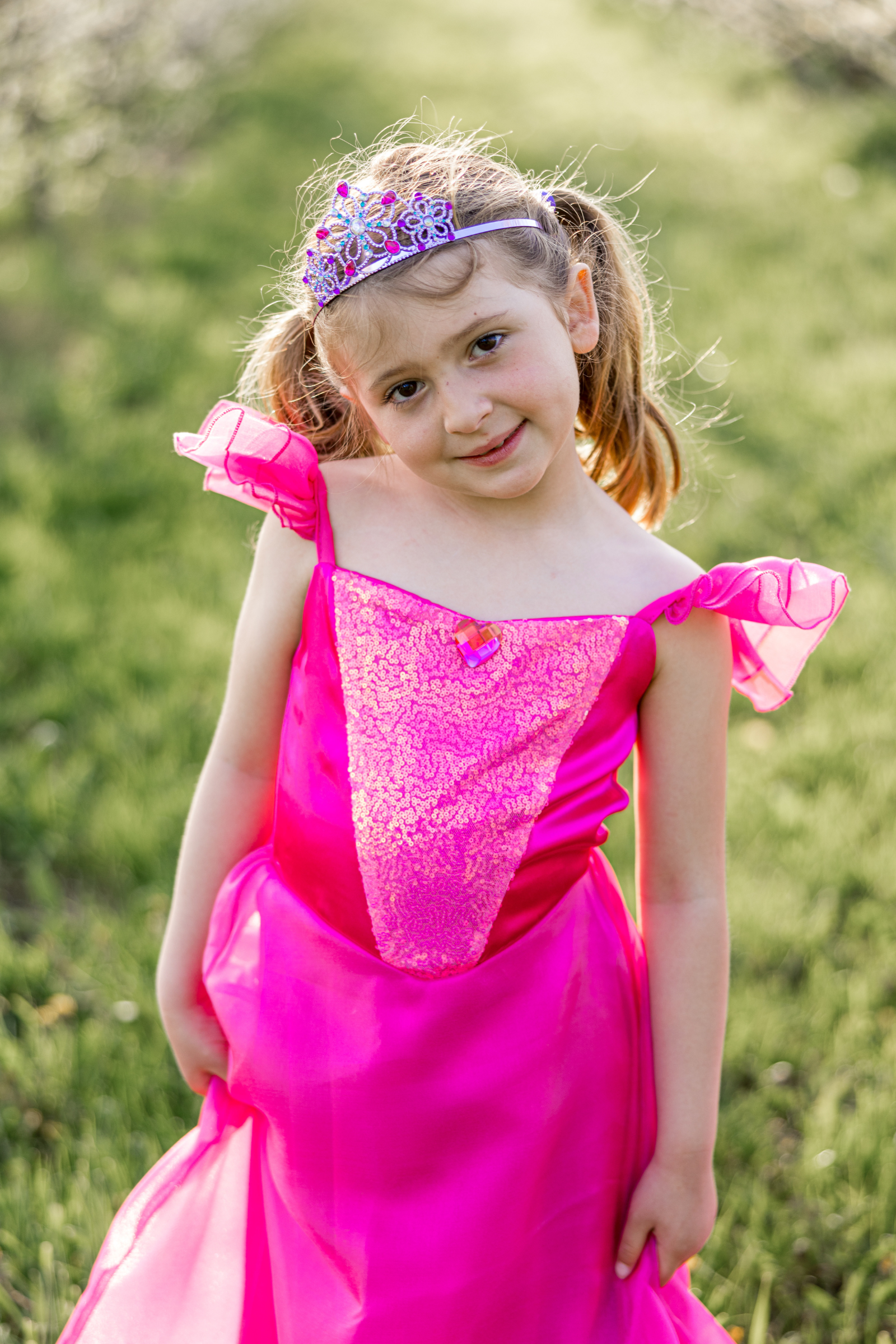 Hot Pink Party Dress