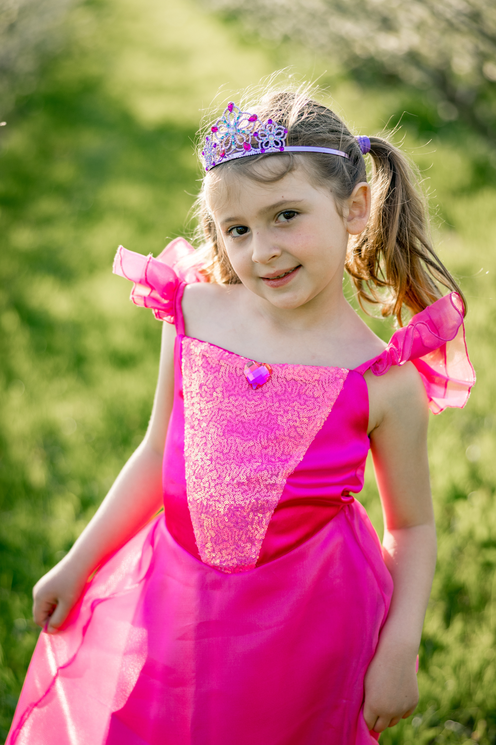 Hot Pink Party Dress