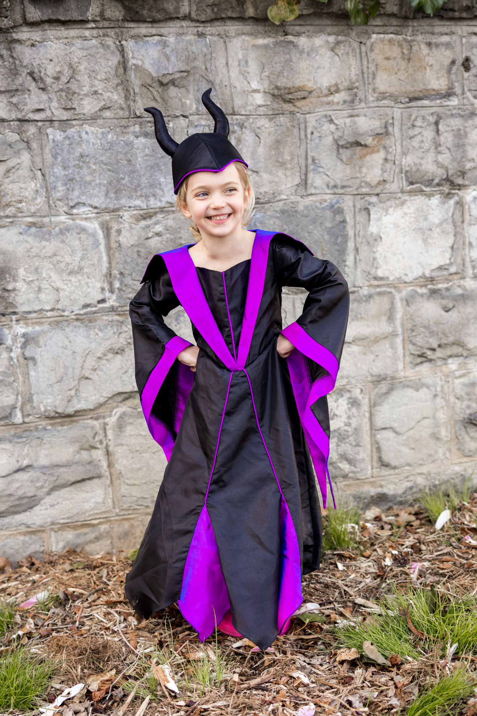 Villain Princess Dress with Headband