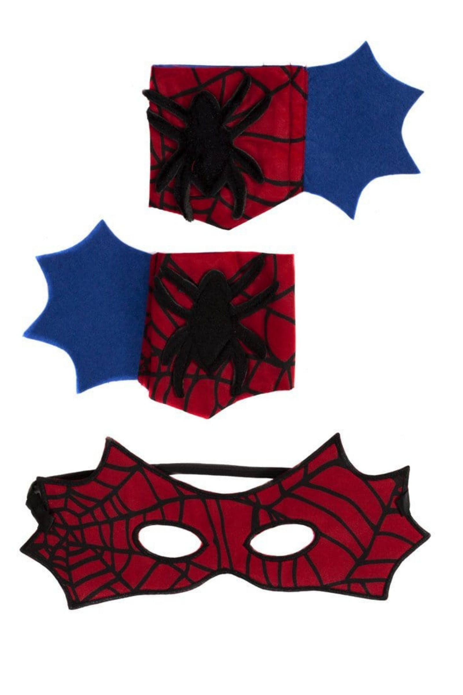 Spider Cape Set with Mask and Cuffs