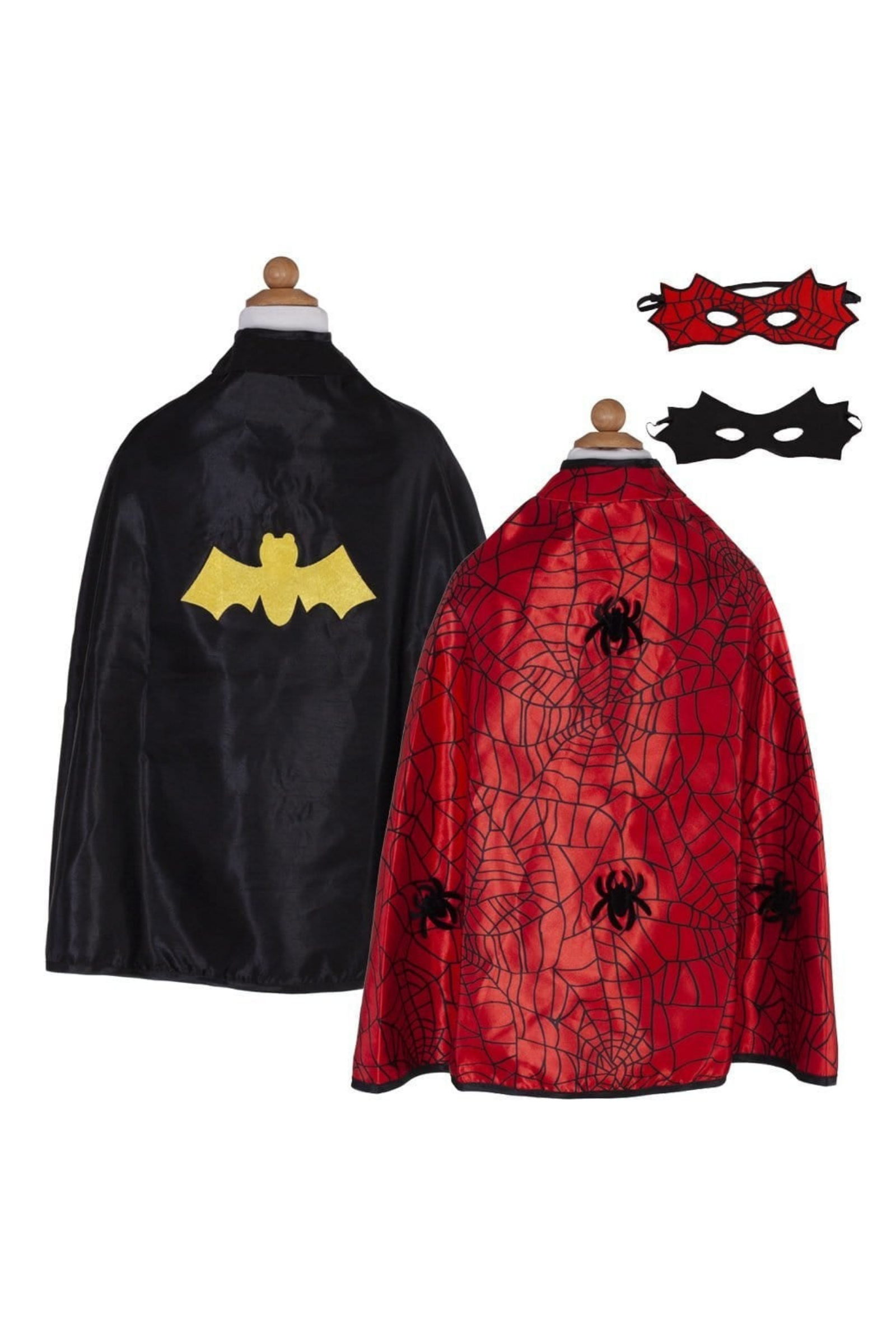 Reversible Spider Bat Cape and Mask