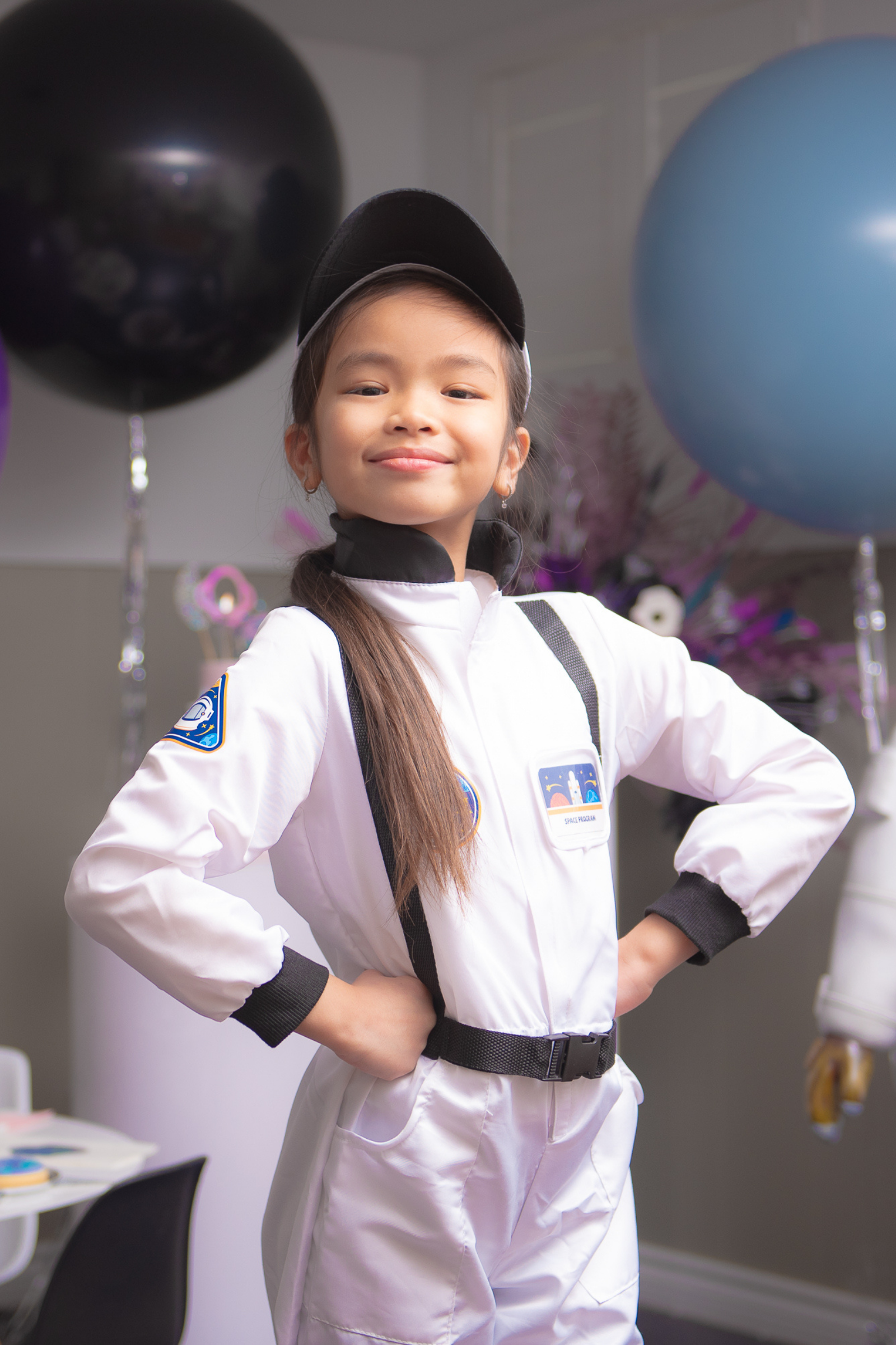 Astronaut Set with Jumpsuit, Hat & ID Badge