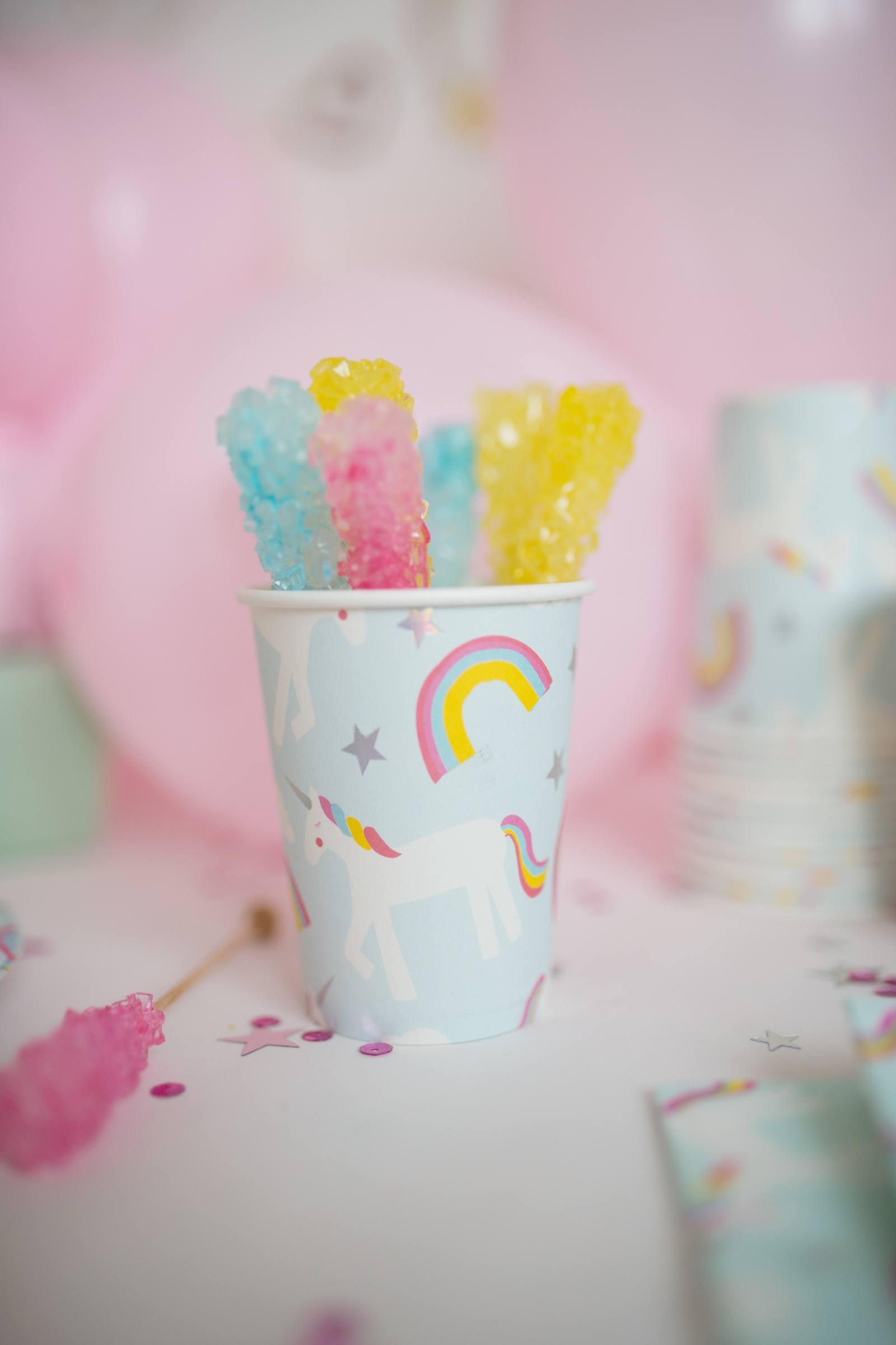 Cups - Party - Unicorn (8 pcs)