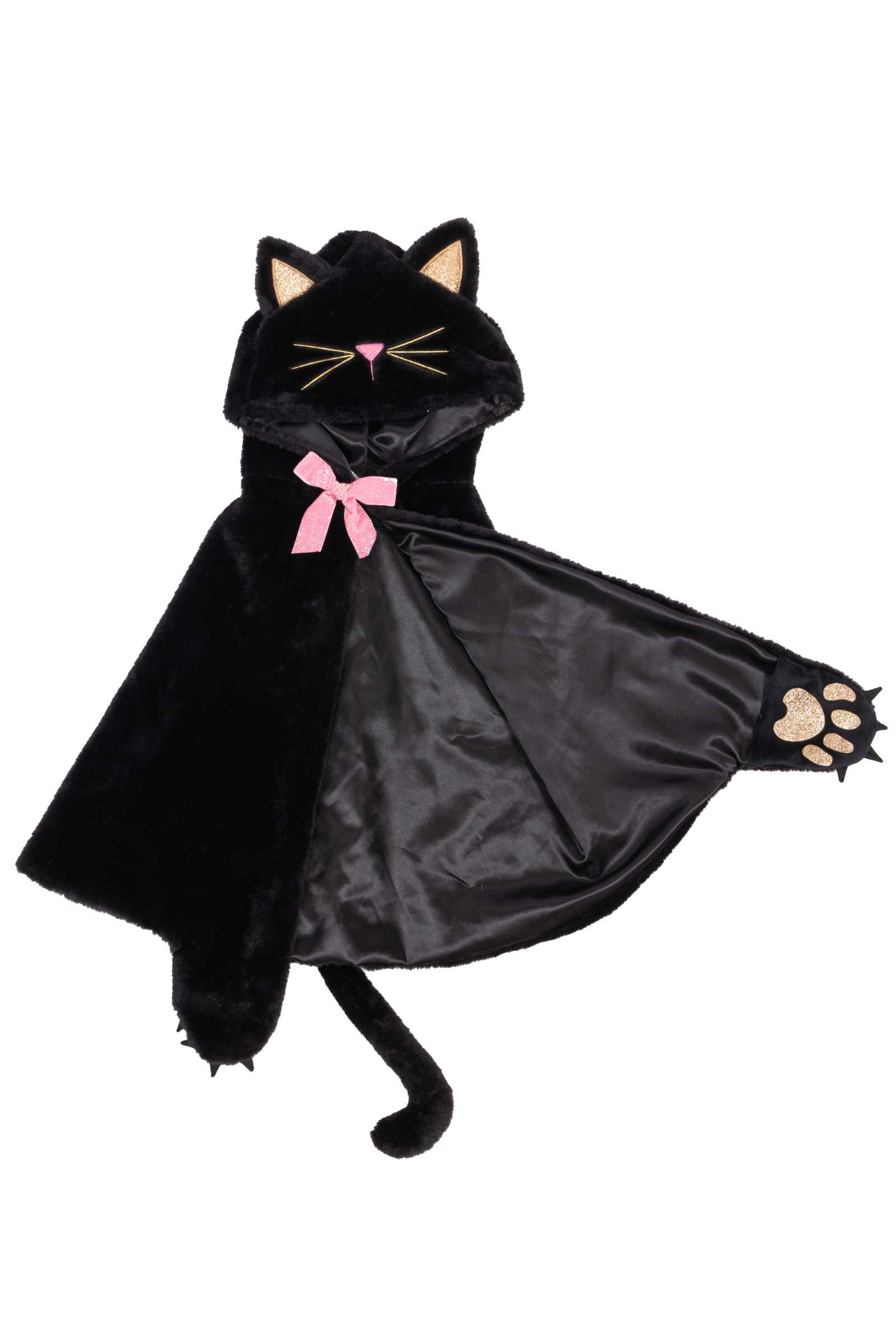 Katzenkuschelcape, Schwarz