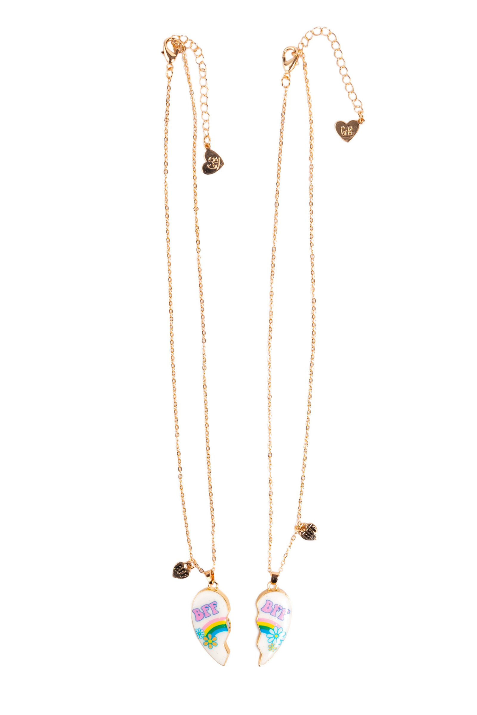 Bodacious Besties Tear and Share Necklace (2 pcs)