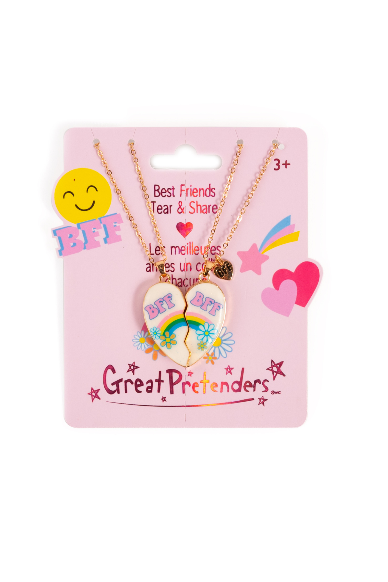 Bodacious Besties Tear and Share Necklace (2 pcs)