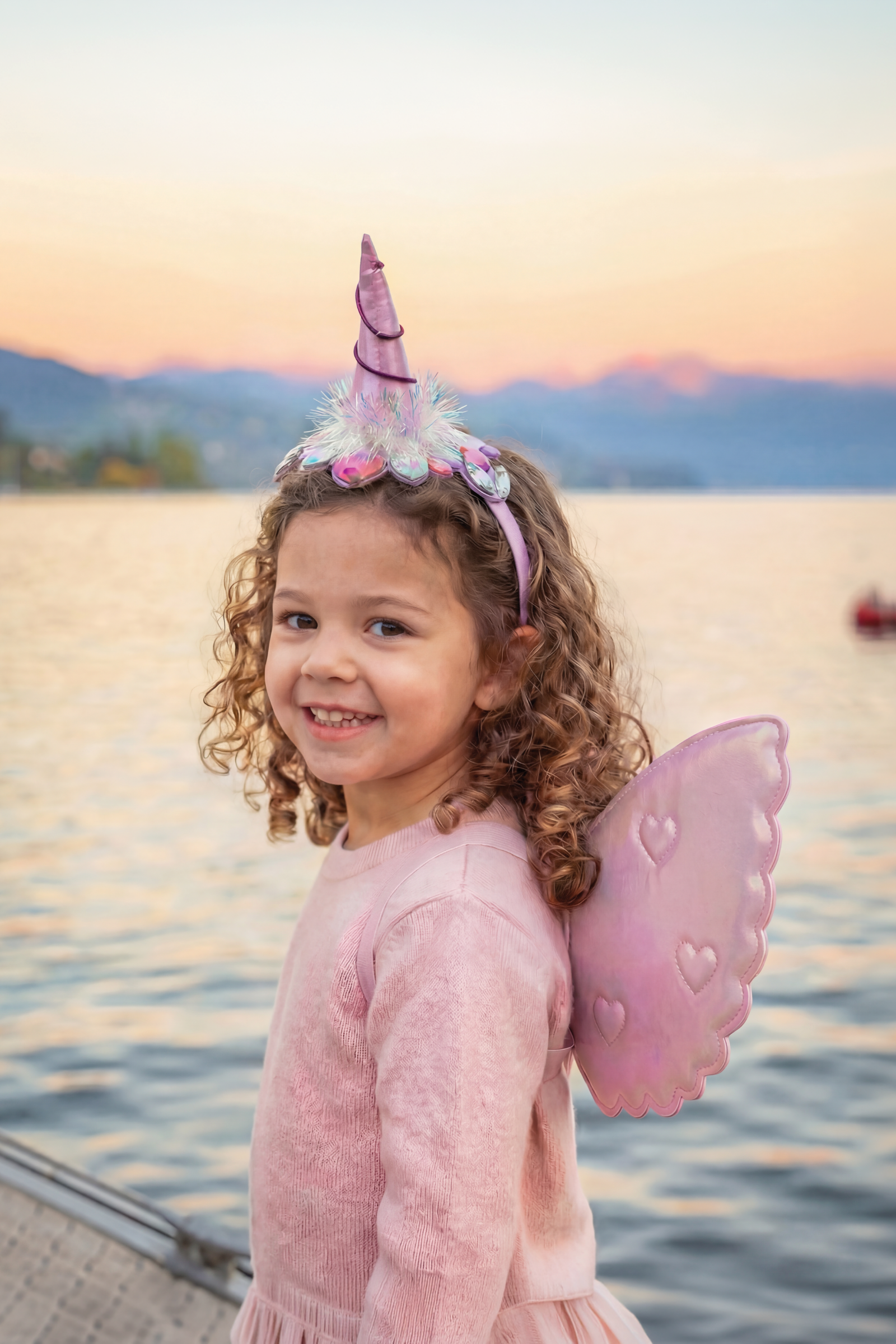 Moonbeam Alicorn Headband with Wings Set (2 pcs)