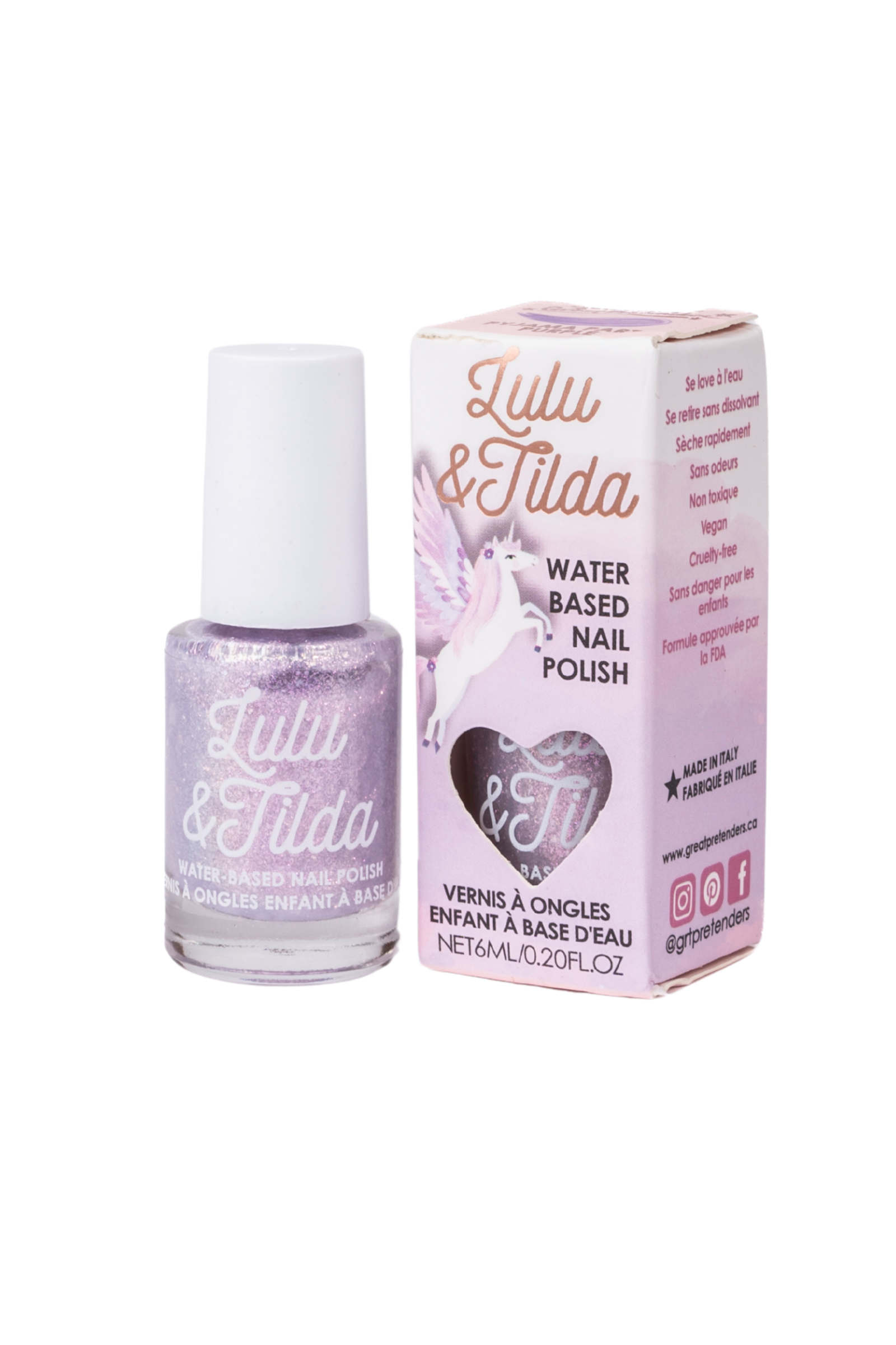 Abwaschbarer Nagellack