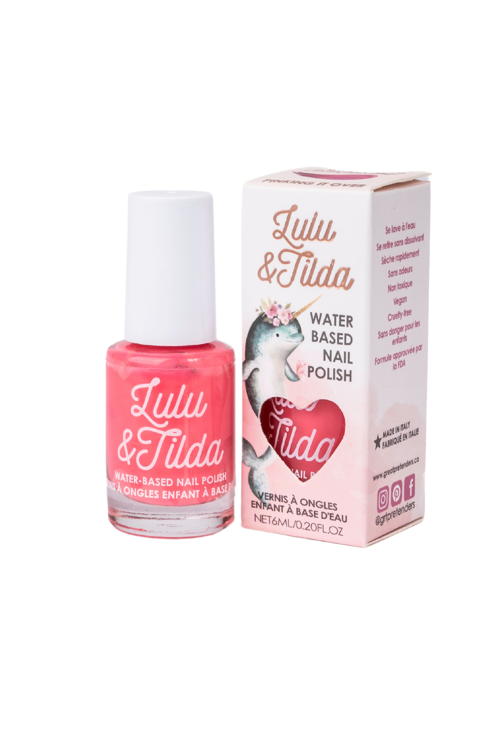 Abwaschbarer Nagellack