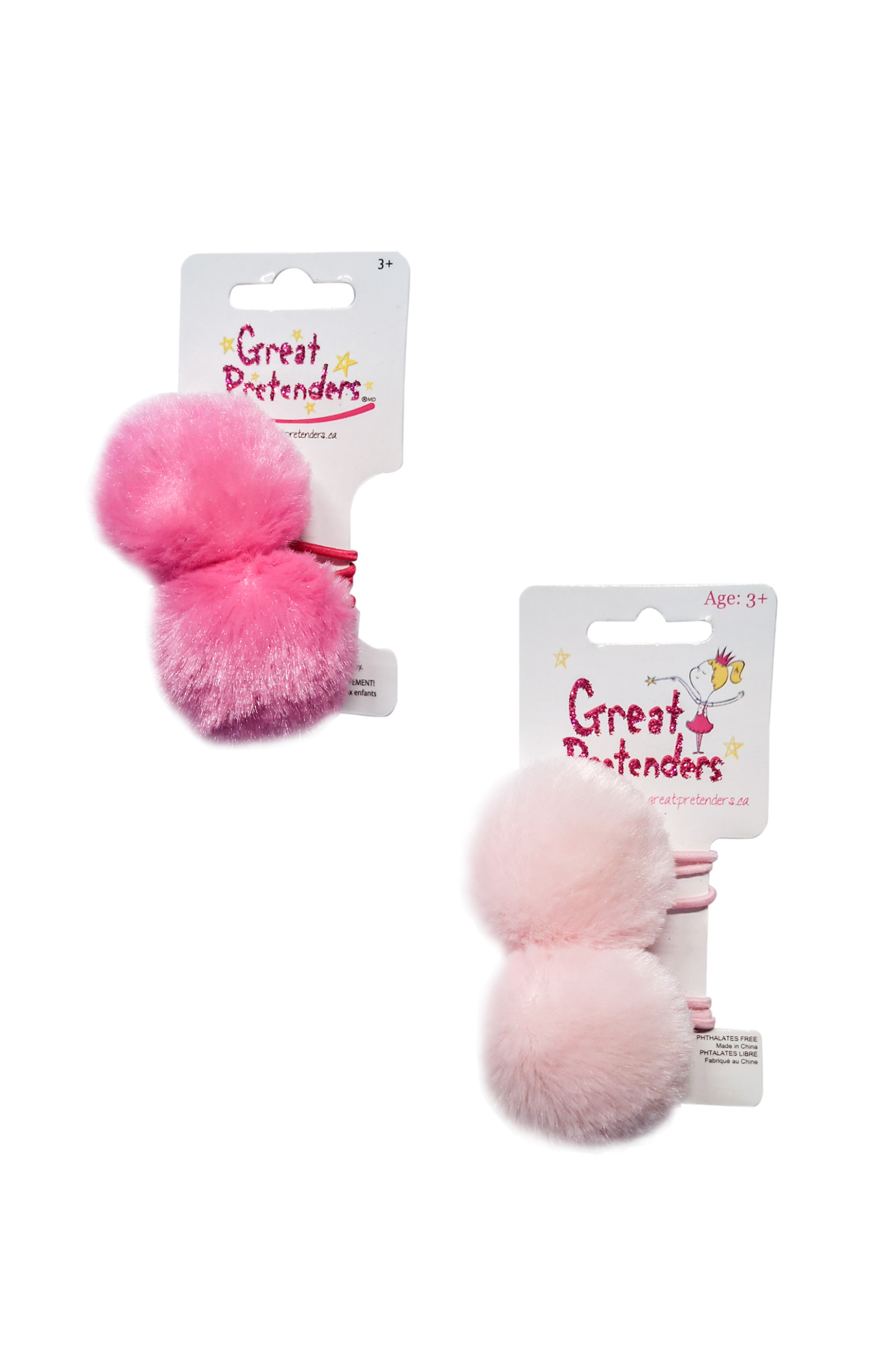 Pom Pom Puffs Ponytail Holders