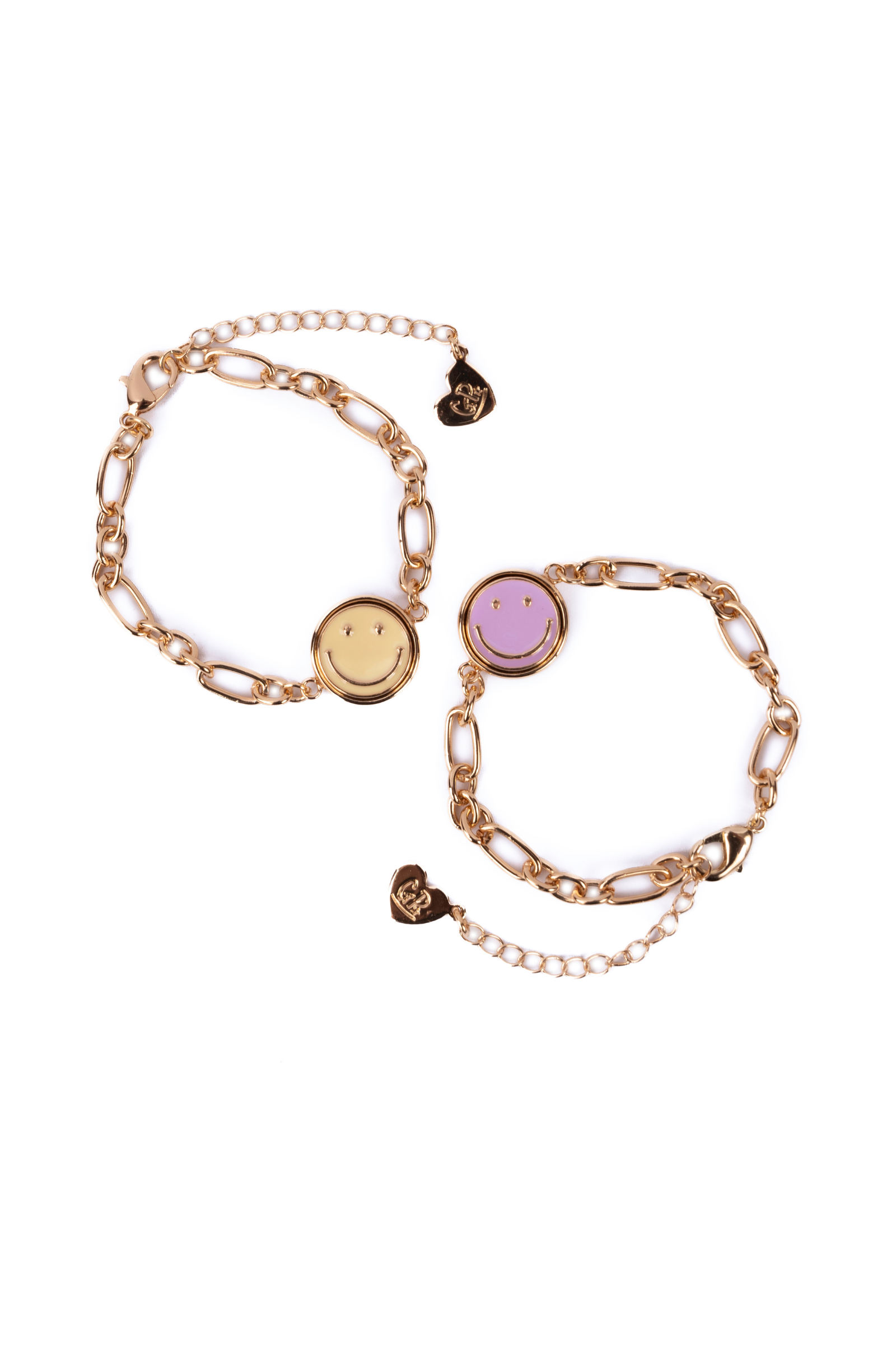 Boutique Chic All Smiles Spinner Bracelet Set