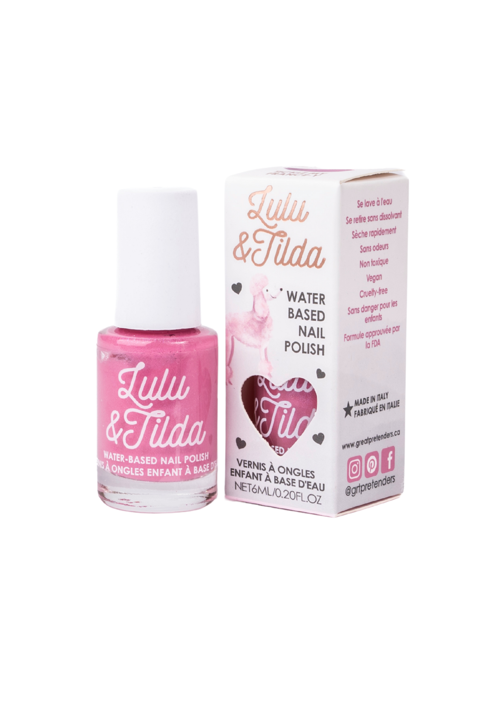 Abwaschbarer Nagellack