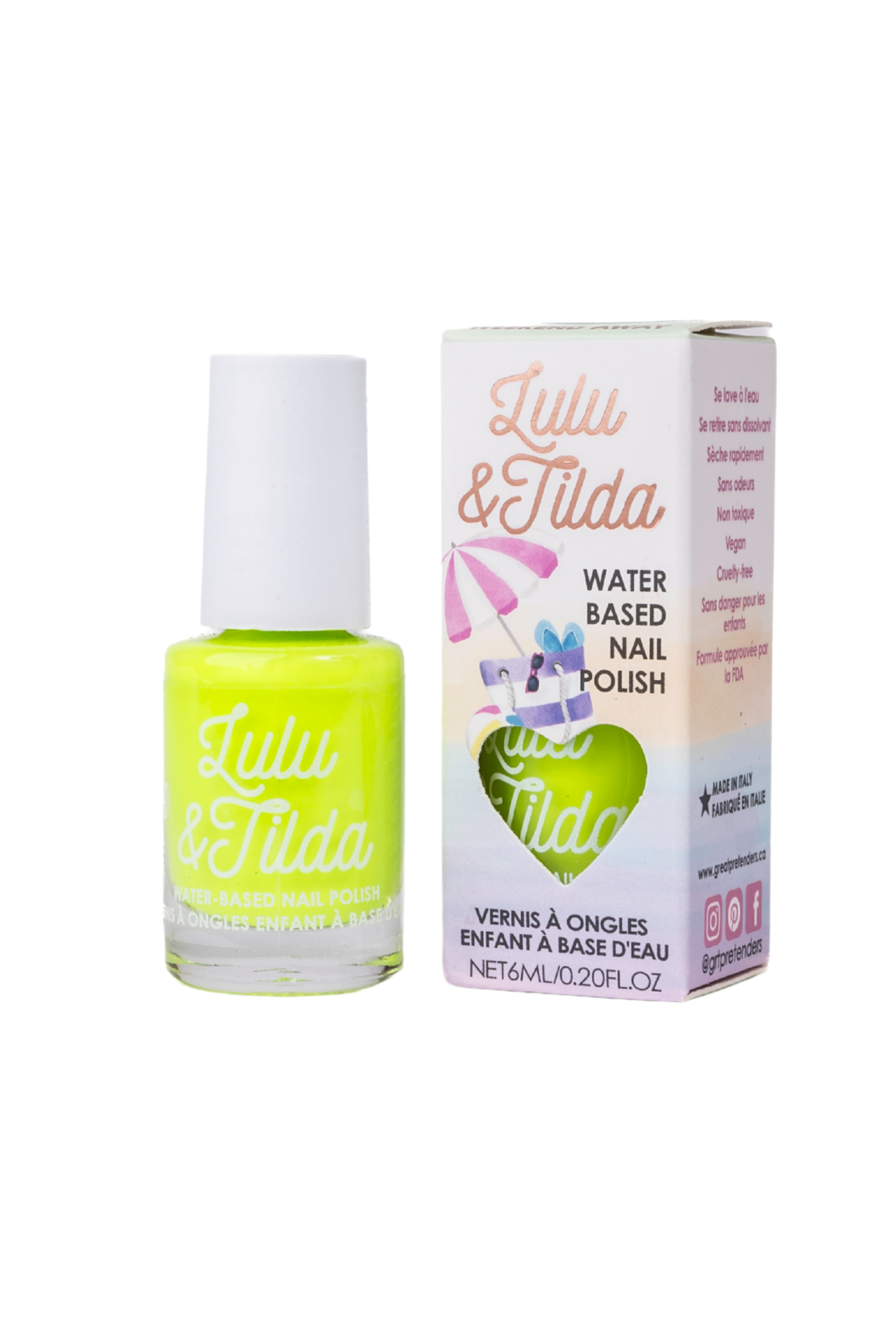 Abwaschbarer Nagellack
