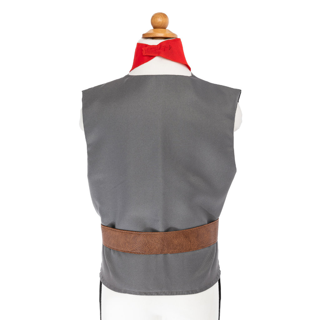 Skully Pirate Vest, Belt & Scarf