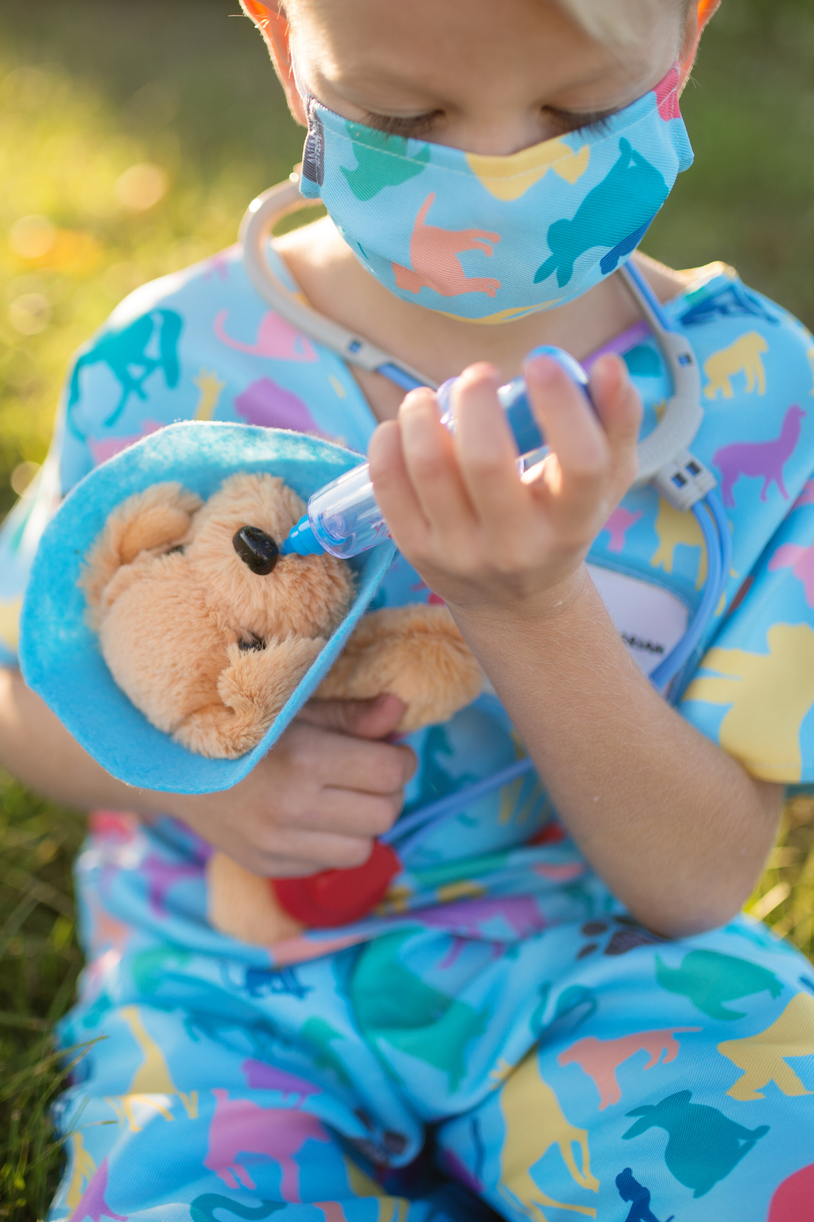 Veterinarian Scrubs with Accessories